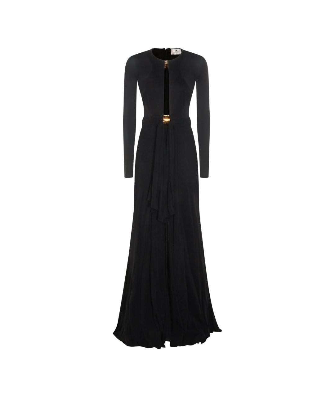 ELISABETTA FRANCHI Черное вечернее платье, фото 1