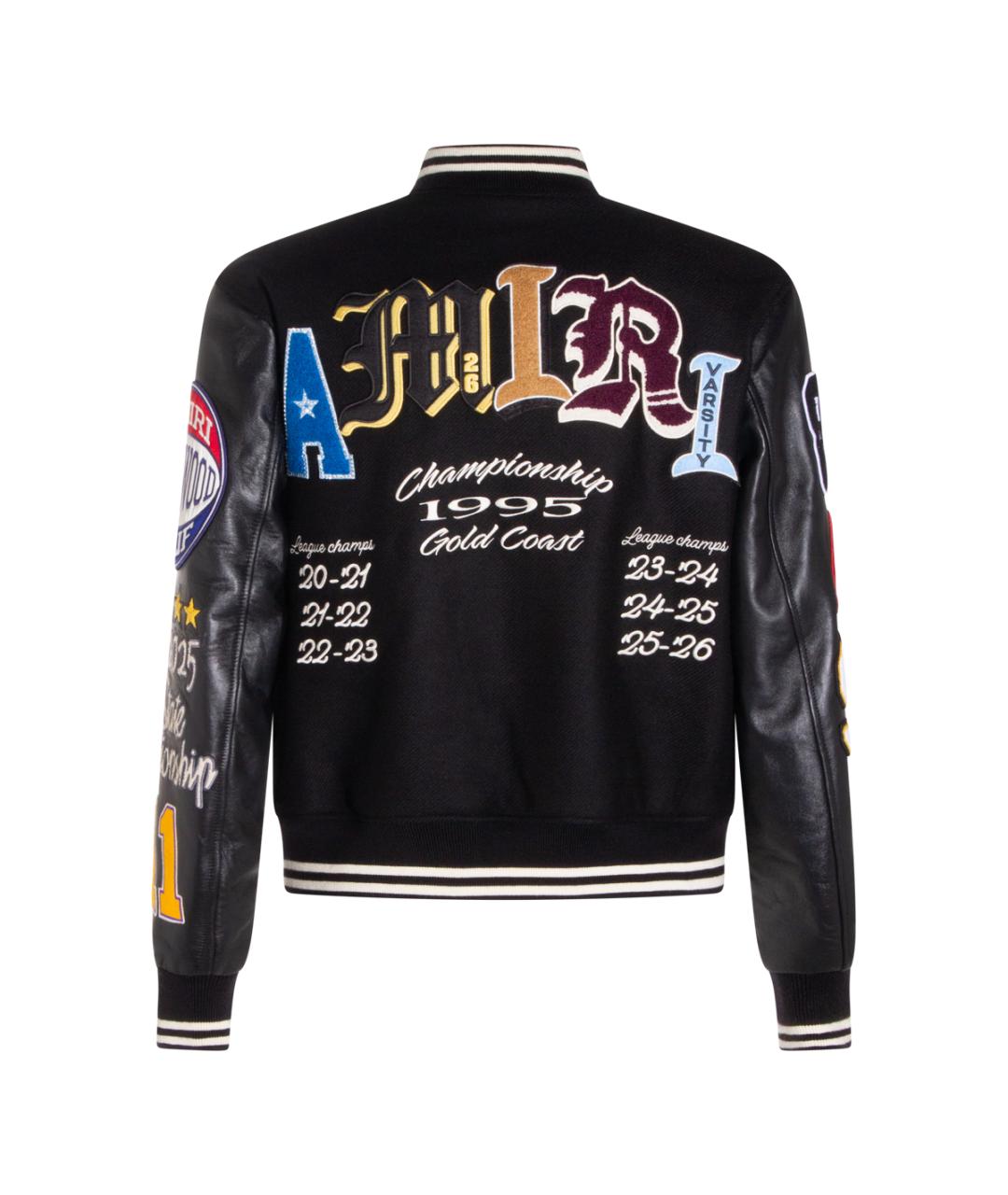 AMIRI Черная шерстяная куртка, фото 2