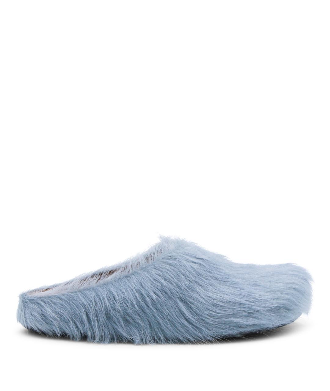 MARNI Голубые сандалии, фото 1