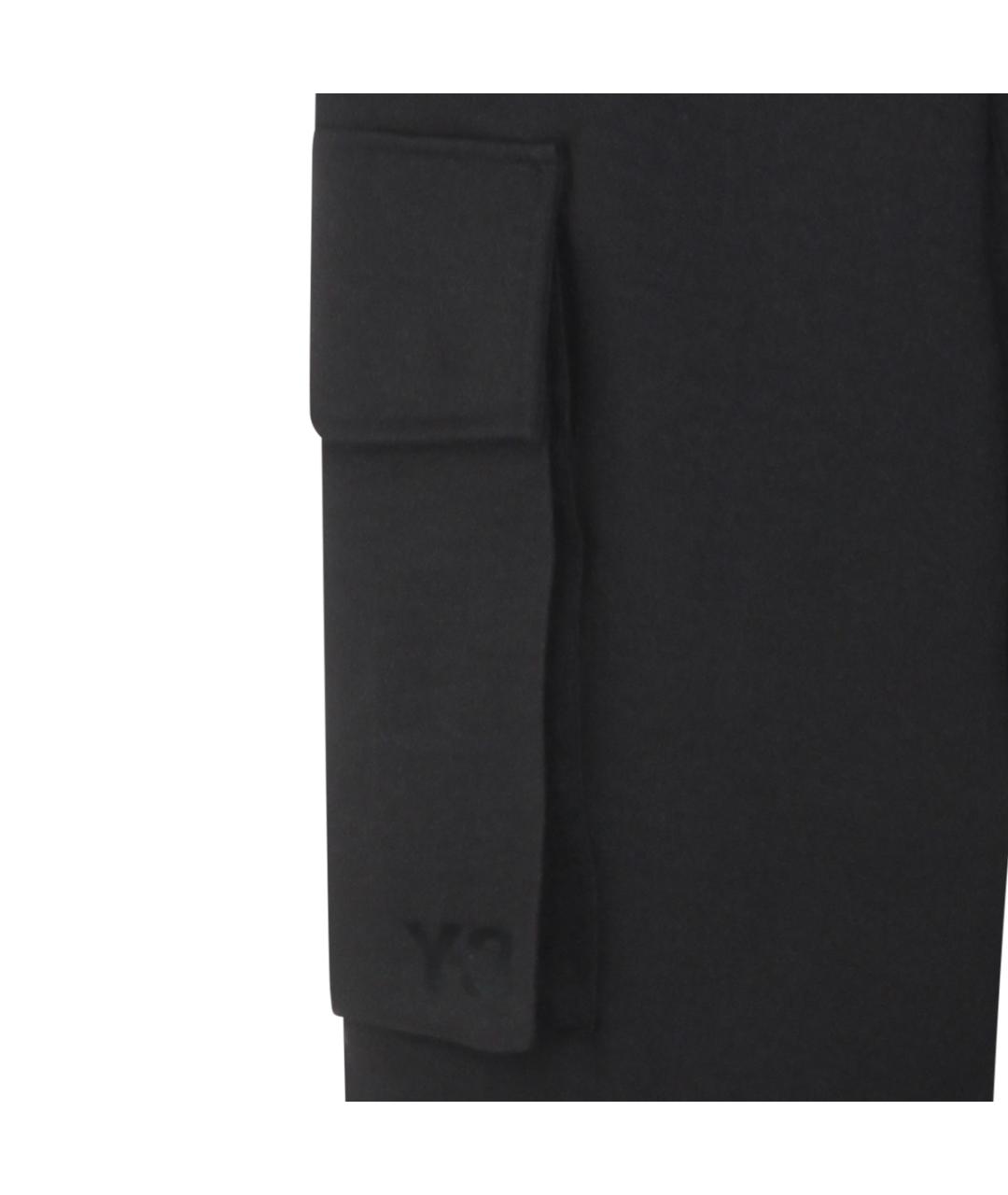 Y-3 Черные повседневные брюки, фото 4