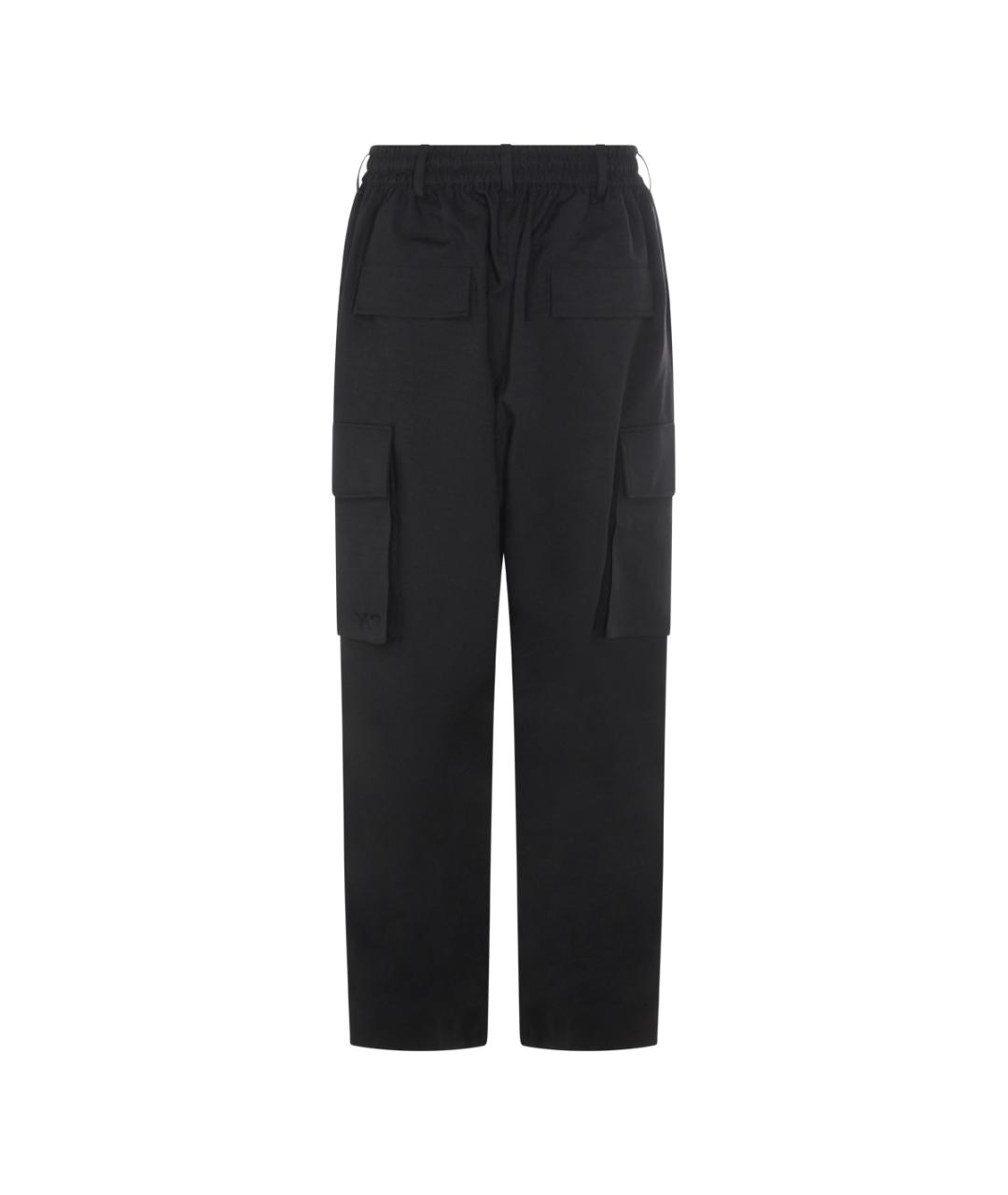 Y-3 Черные повседневные брюки, фото 2