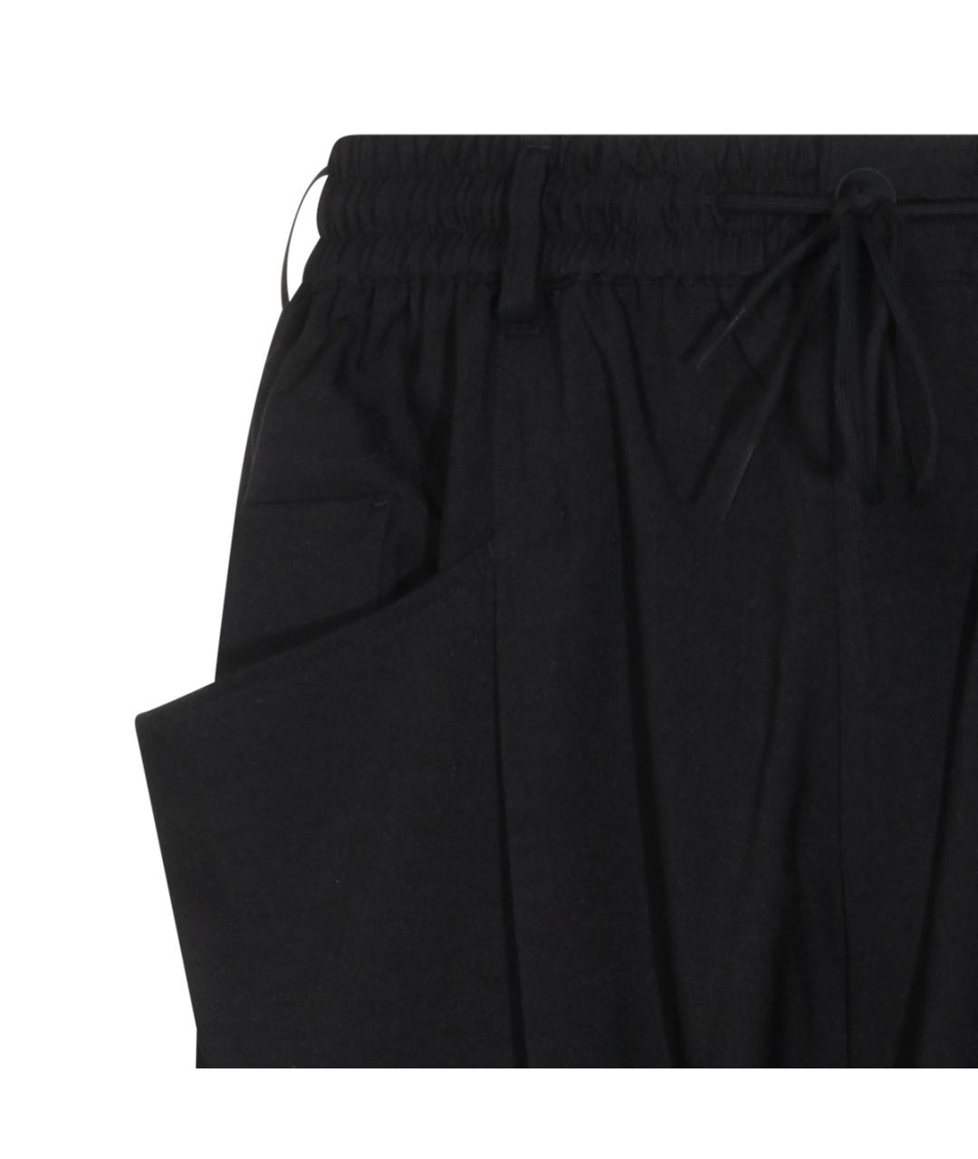 Y-3 Черные повседневные брюки, фото 3