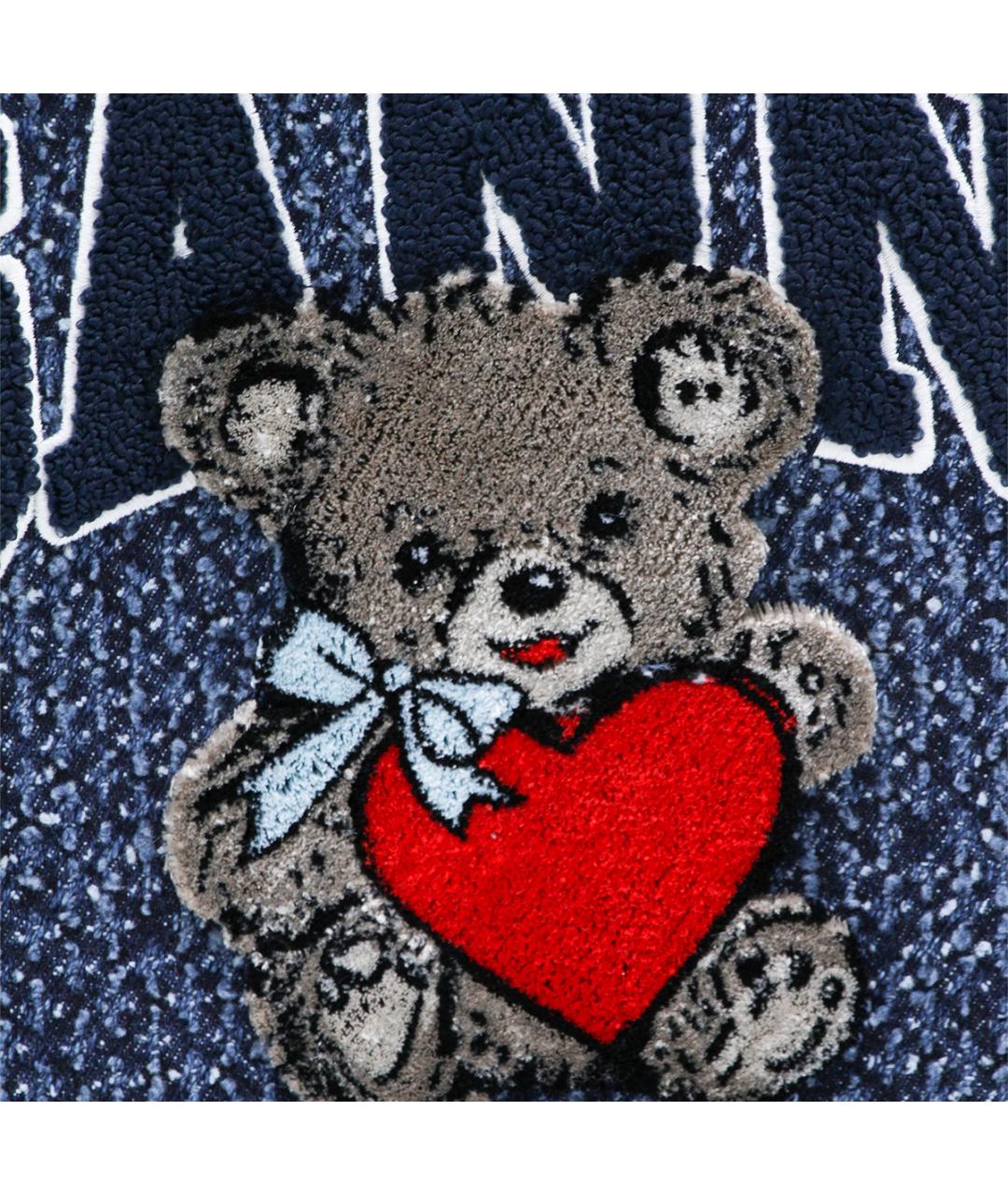 GANNI Синяя хлопковая сумка тоут, фото 4