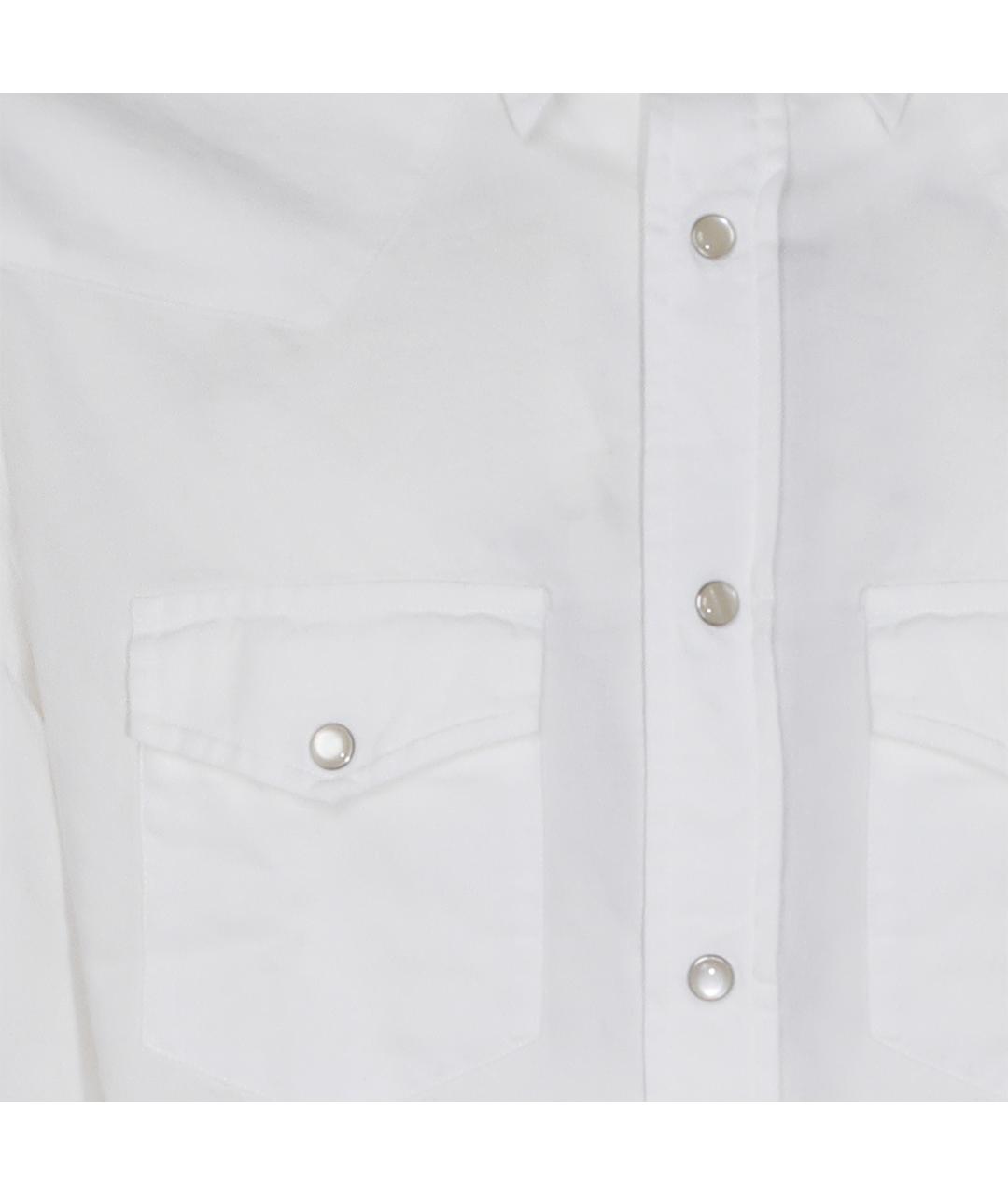 TOM FORD Белая хлопковая классическая рубашка, фото 3
