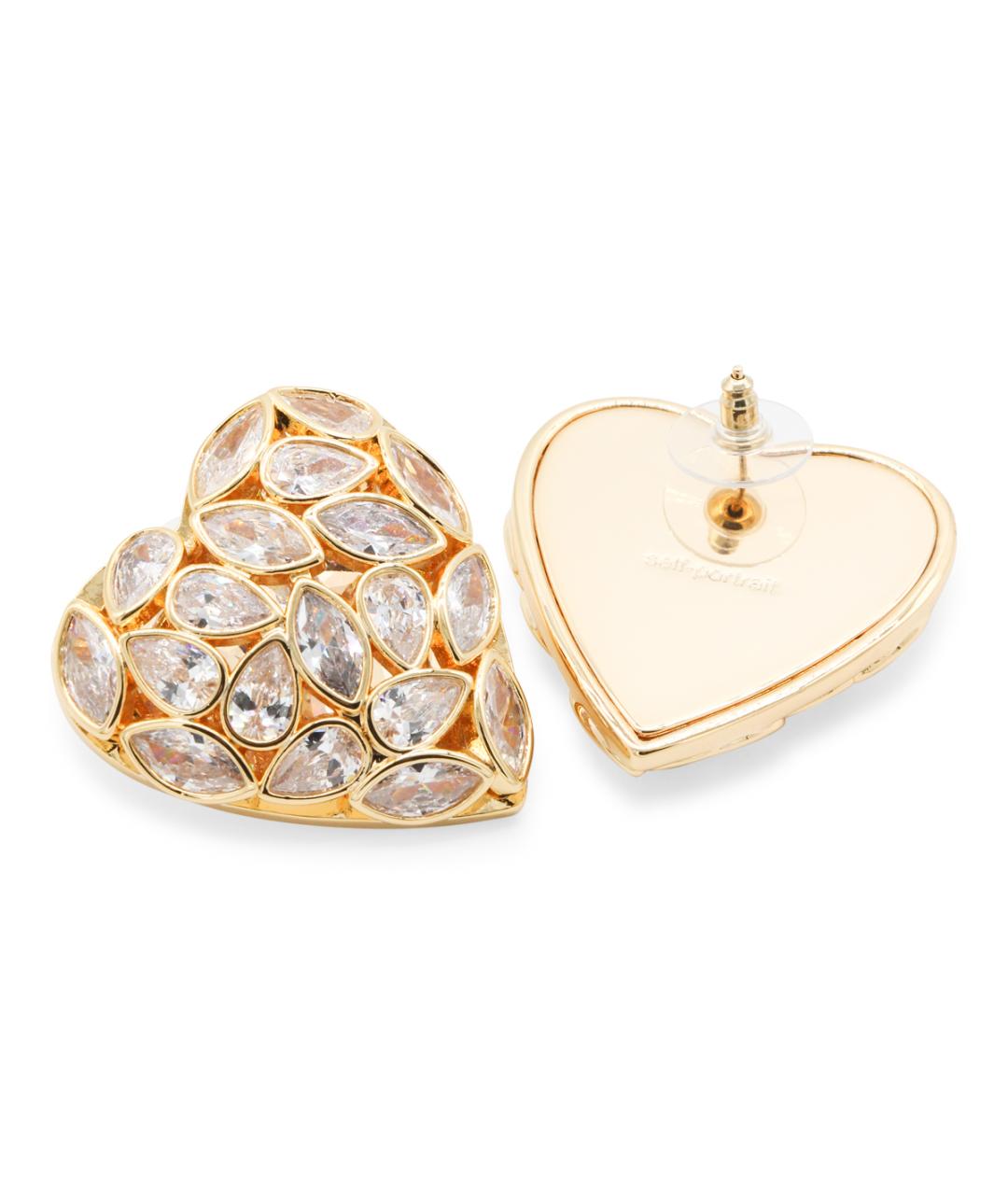 SELF-PORTRAIT Золотые серьги, фото 2