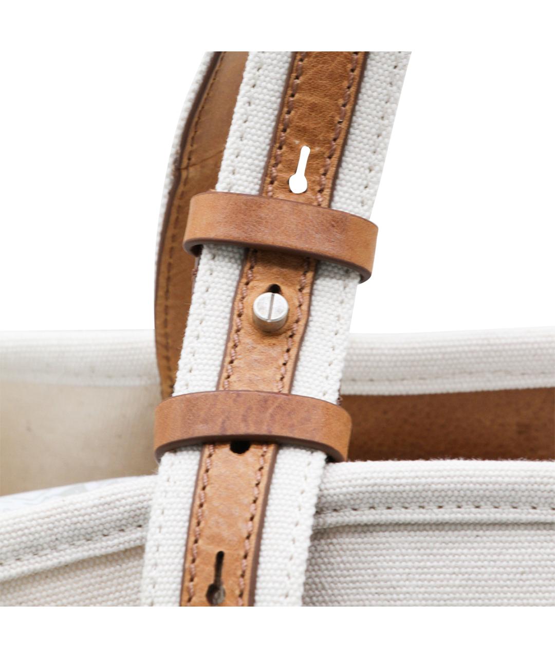 GOLDEN GOOSE DELUXE BRAND Бежевая хлопковая сумка тоут, фото 4