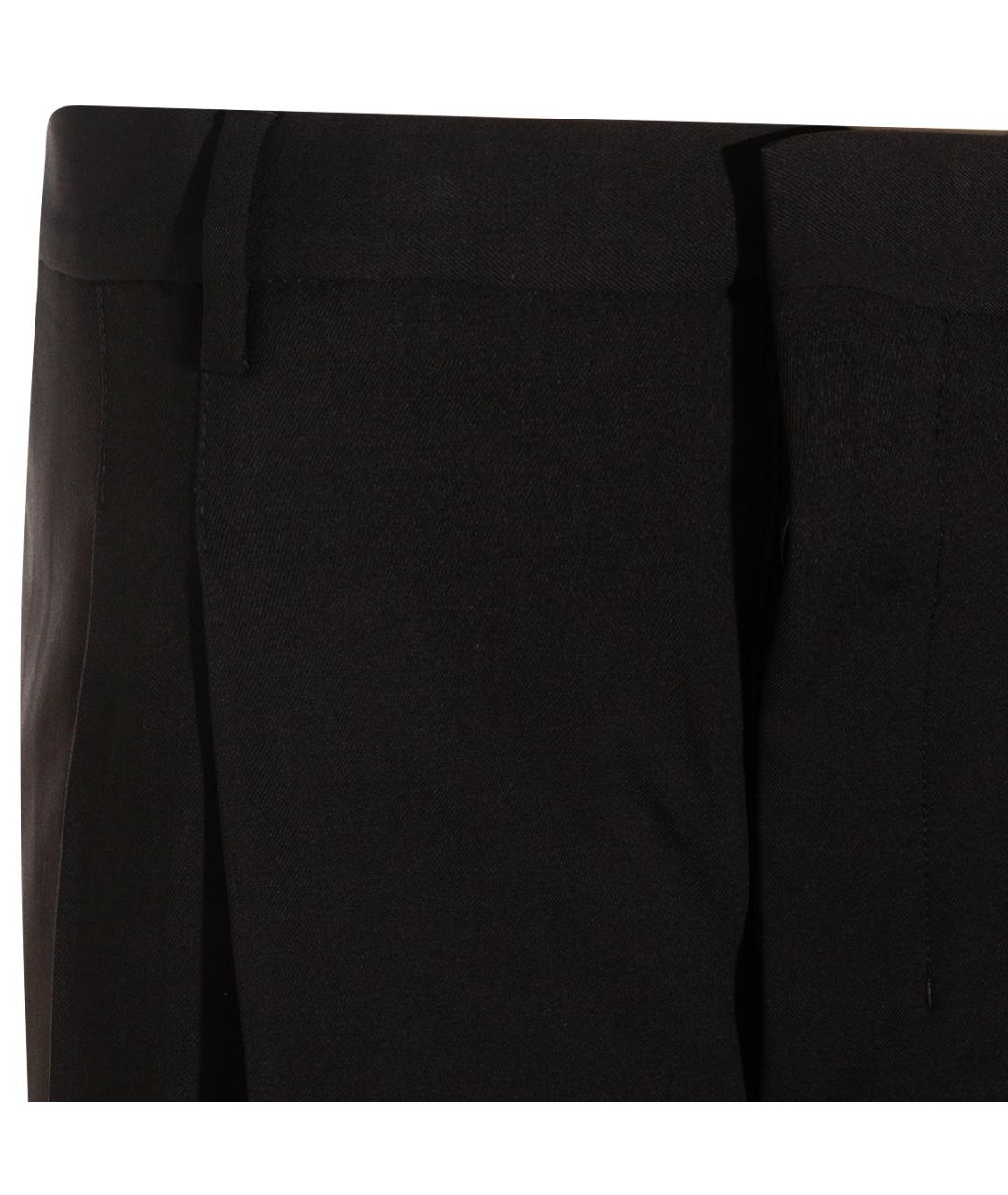 Ami Paris Черные шерстяные шорты, фото 3