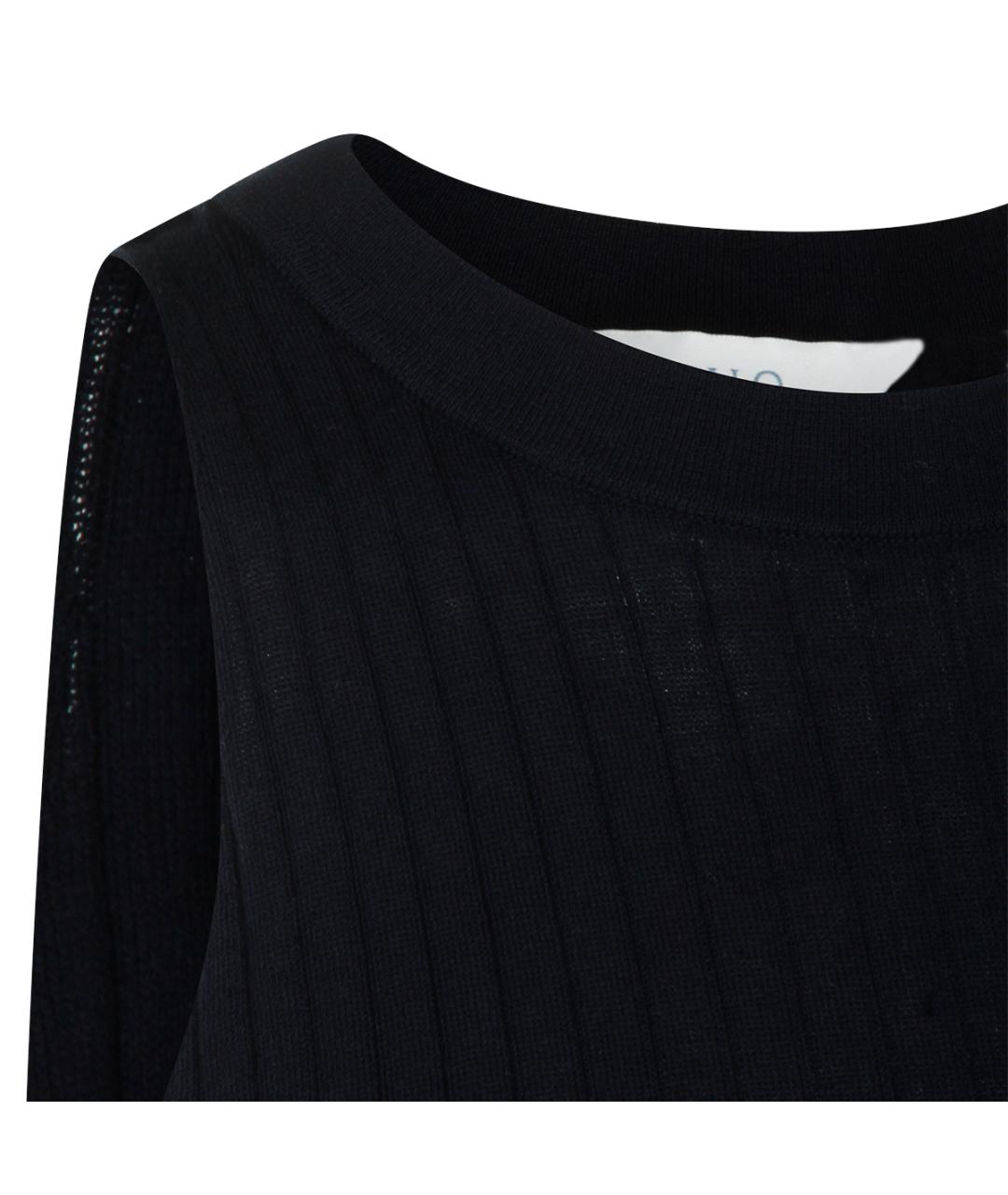 MALO Черная хлопковая майка, фото 3