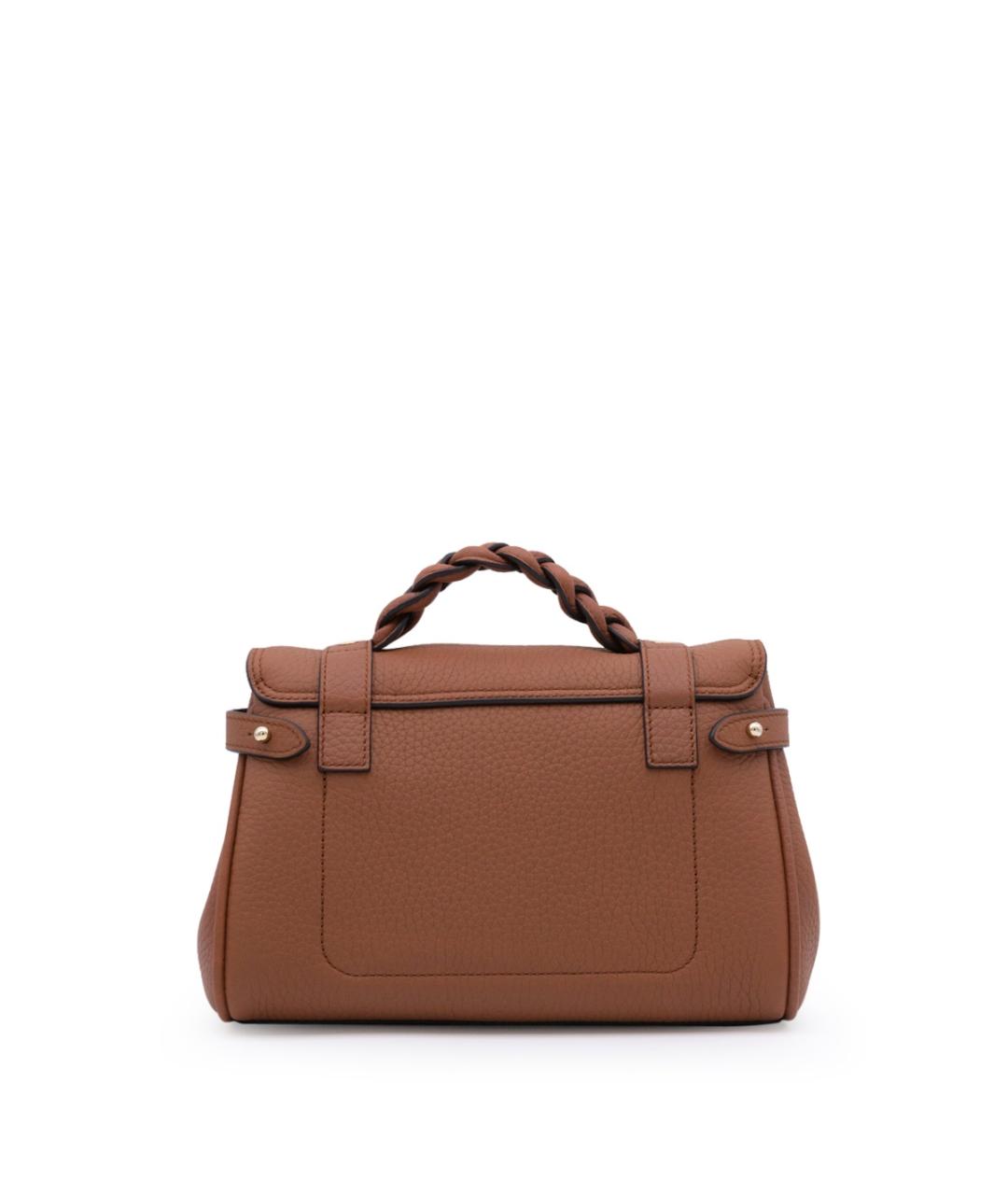 MULBERRY Коричневая кожаная сумка через плечо, фото 3
