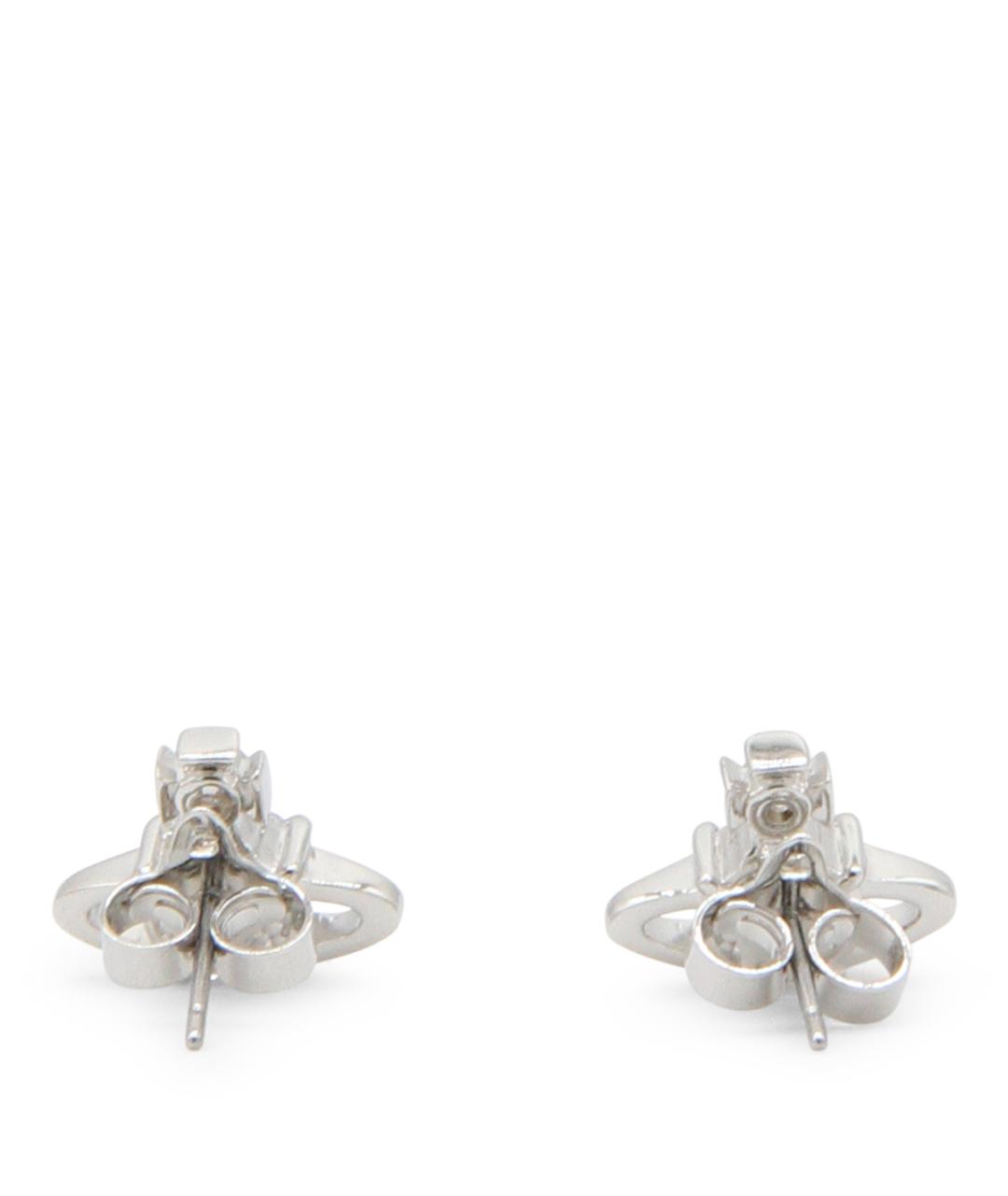 VIVIENNE WESTWOOD Серебряные металлические серьги, фото 2