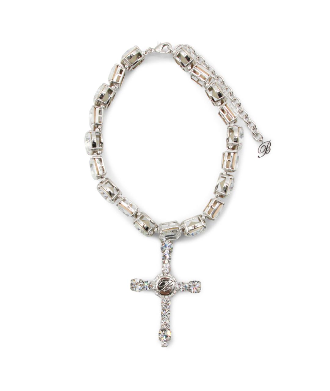 BLUMARINE Серебряное колье, фото 1