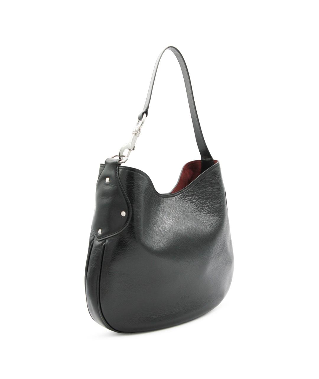 MULBERRY Черная кожаная сумка тоут, фото 2