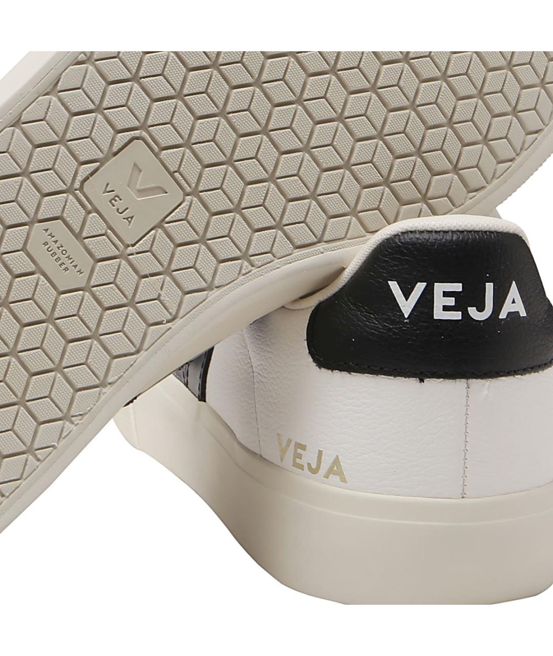 VEJA Белые кожаные низкие кроссовки / кеды, фото 4
