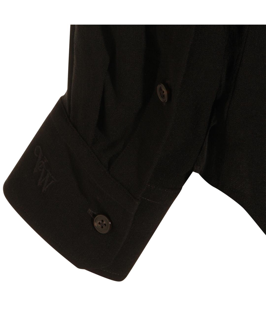 VIVIENNE WESTWOOD Черная классическая рубашка, фото 5