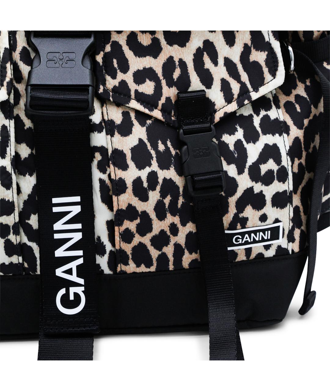 GANNI Мульти тканевый рюкзак, фото 4