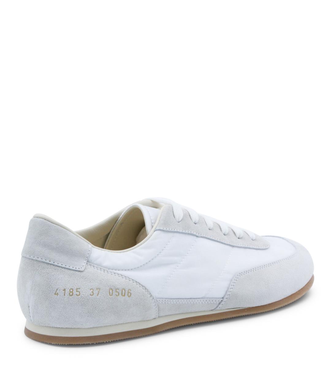 COMMON PROJECTS Белые замшевые кроссовки, фото 3