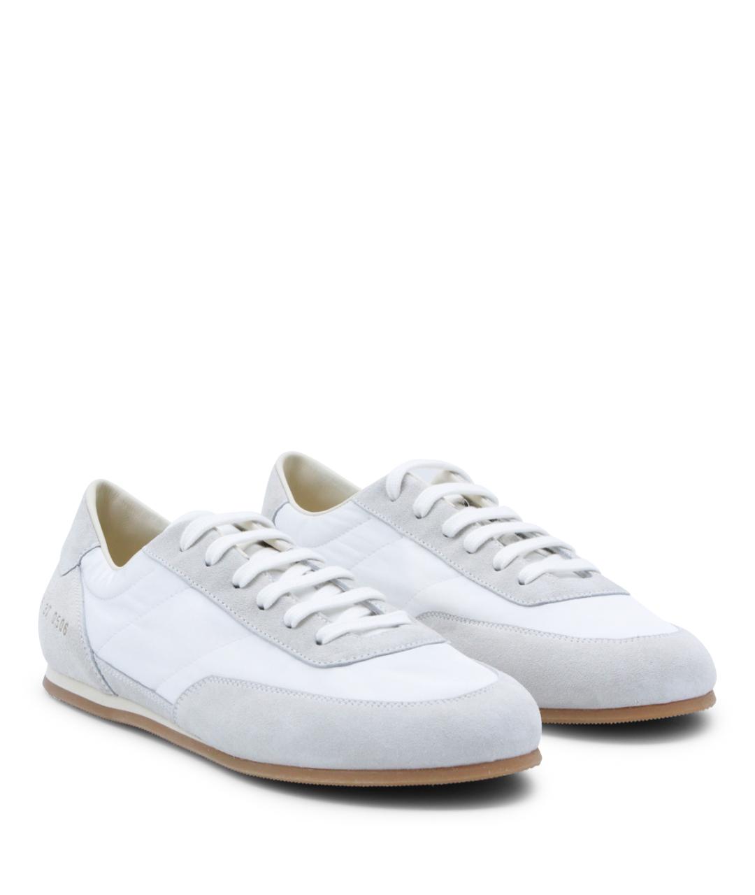 COMMON PROJECTS Белые замшевые кроссовки, фото 2