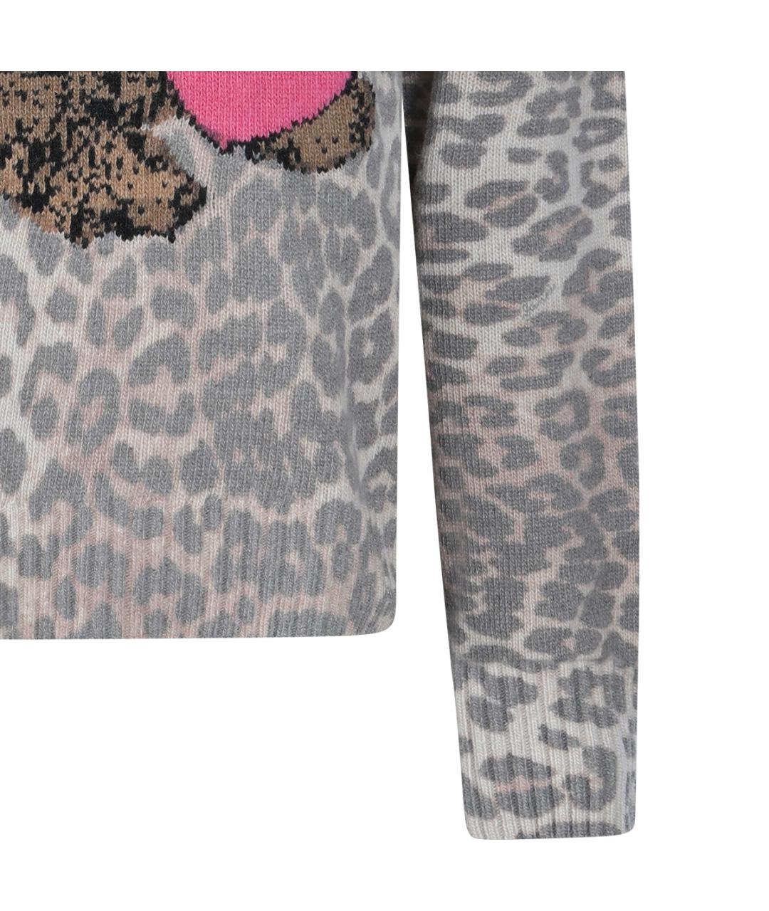 GANNI Мульти шерстяной джемпер / свитер, фото 4