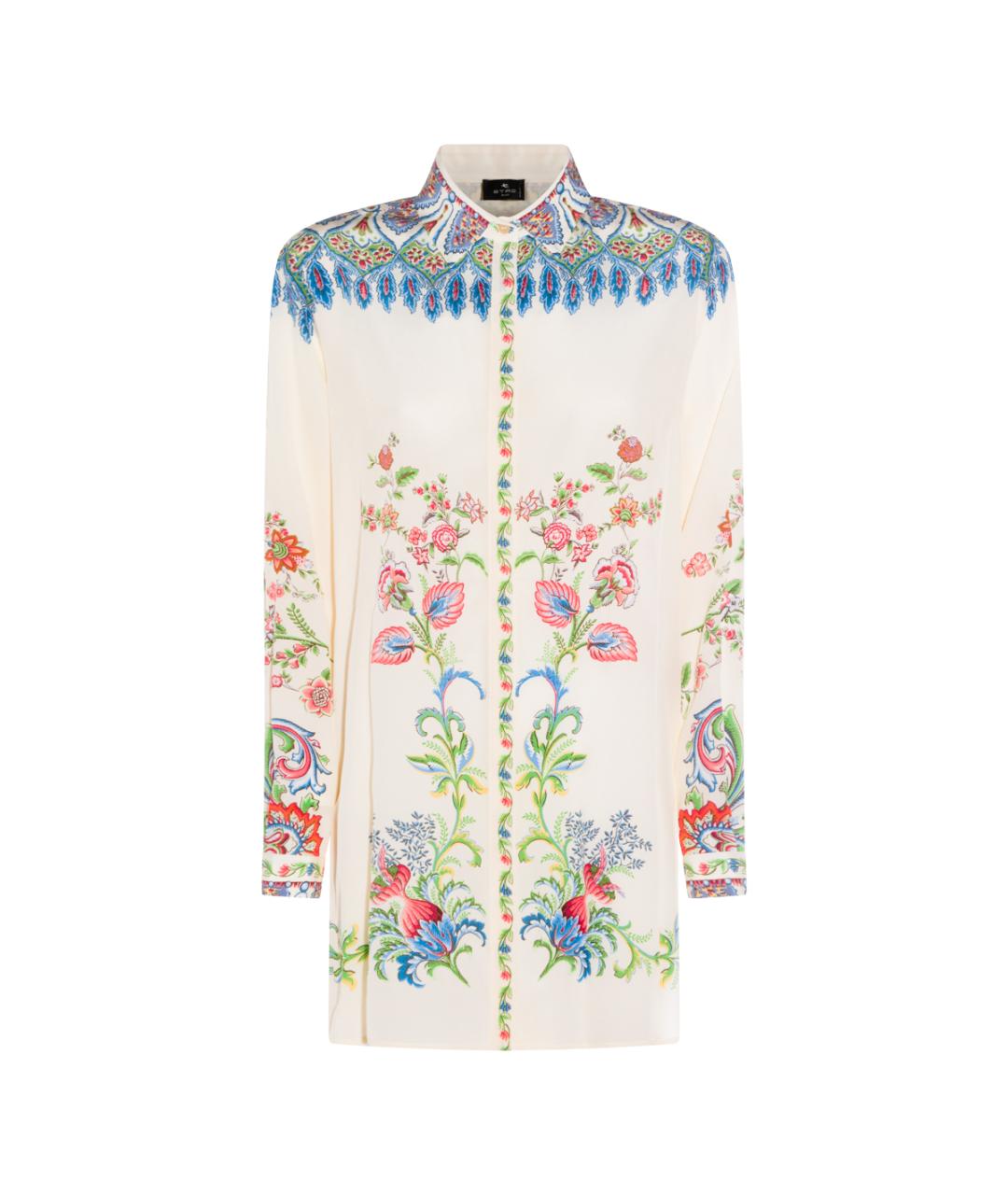 ETRO Мульти шелковая рубашка, фото 1