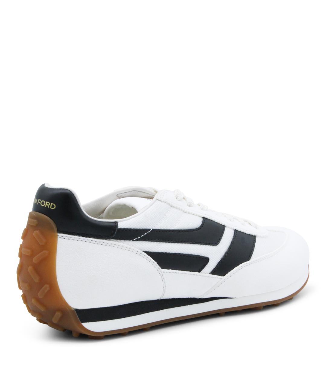 TOM FORD Мульти кожаные низкие кроссовки / кеды, фото 3