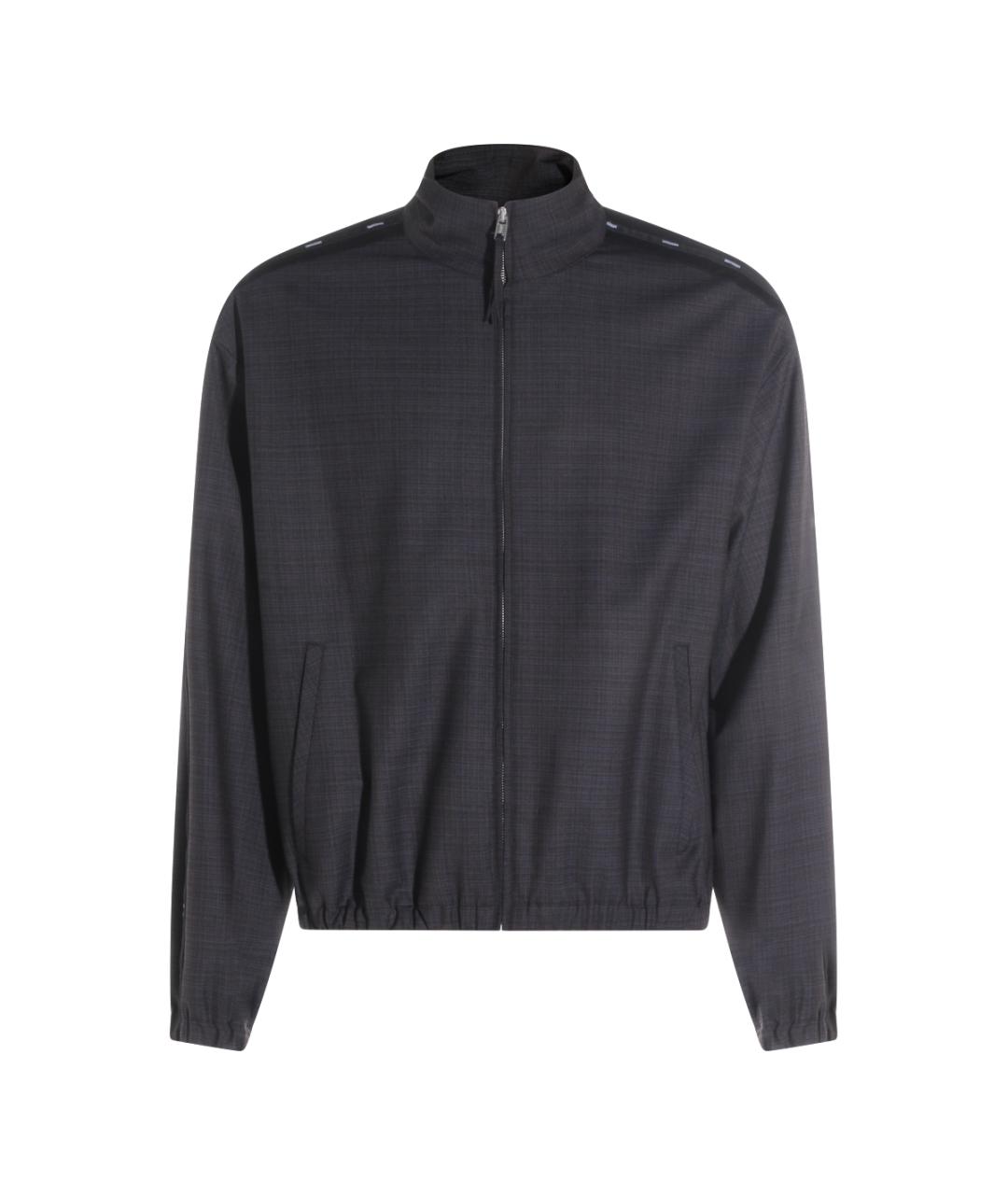 MOSCHINO Серая куртка, фото 1