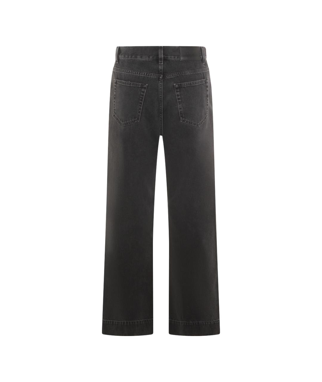 CHLOE Черные хлопковые прямые джинсы, фото 2