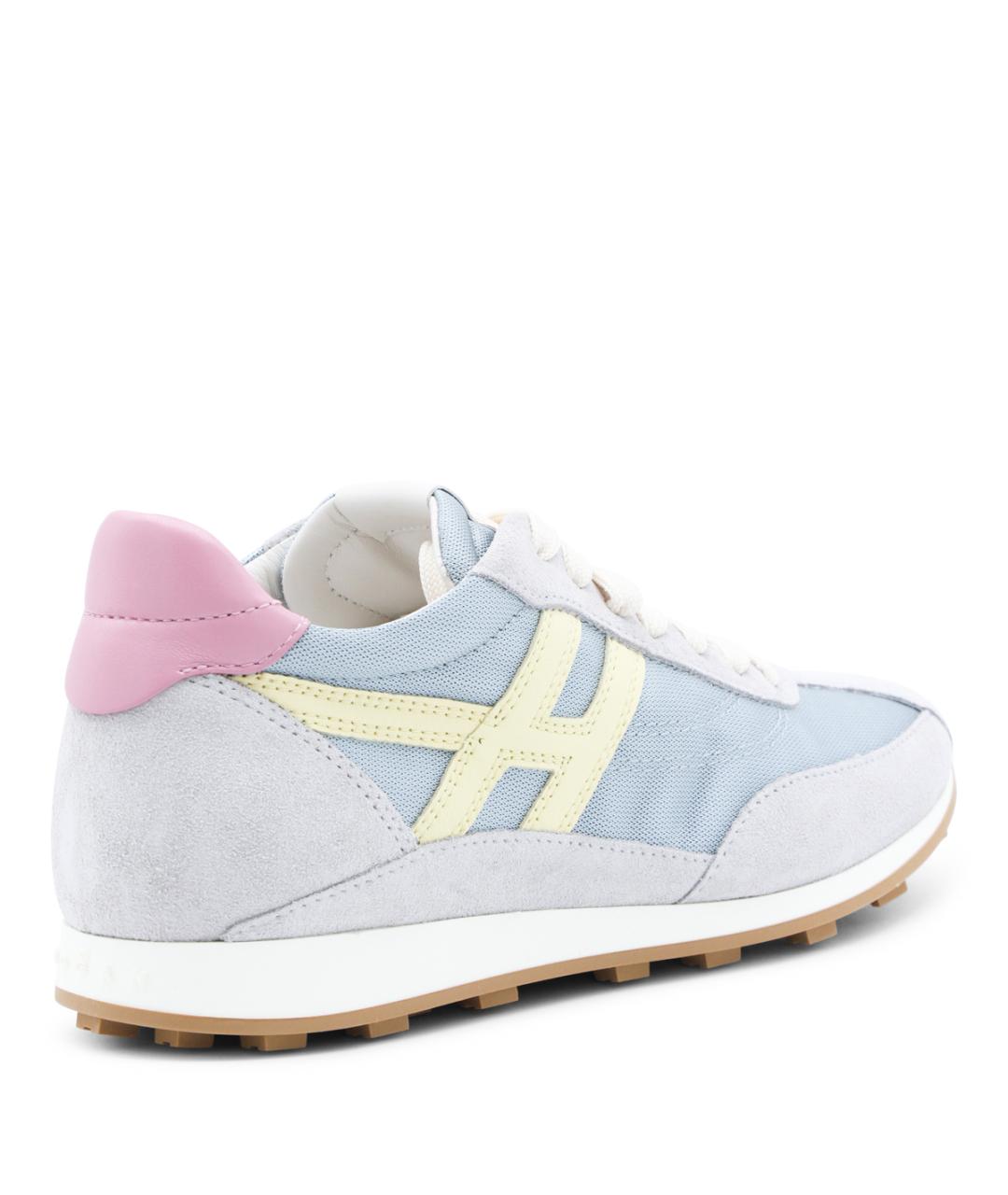 HOGAN Мульти кожаные кроссовки, фото 3