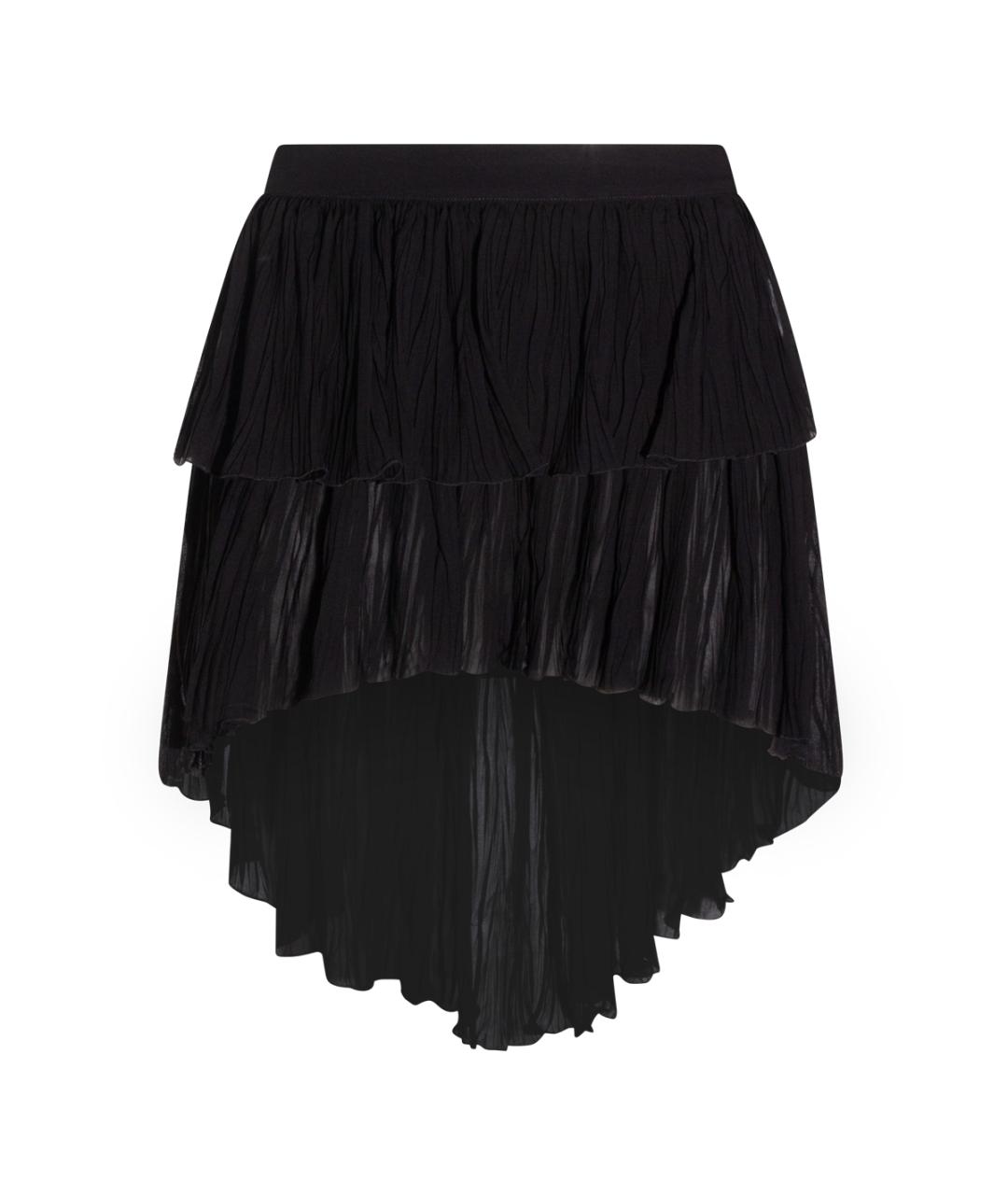 BLUMARINE Черная вискозная юбка миди, фото 1