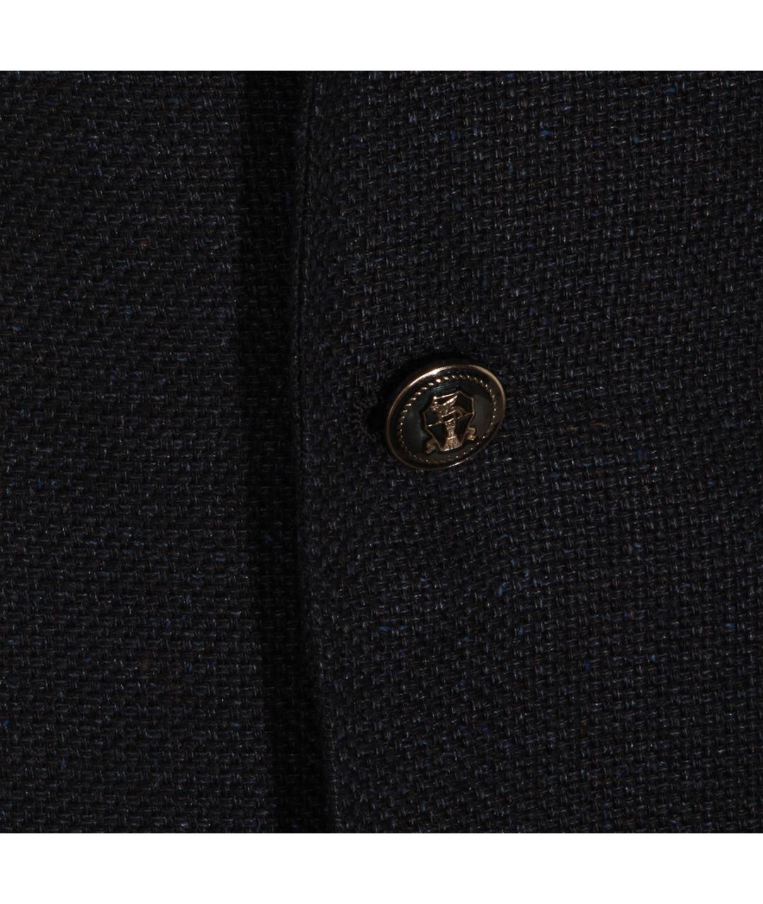 BRUNELLO CUCINELLI Темно-синий классический костюм, фото 5