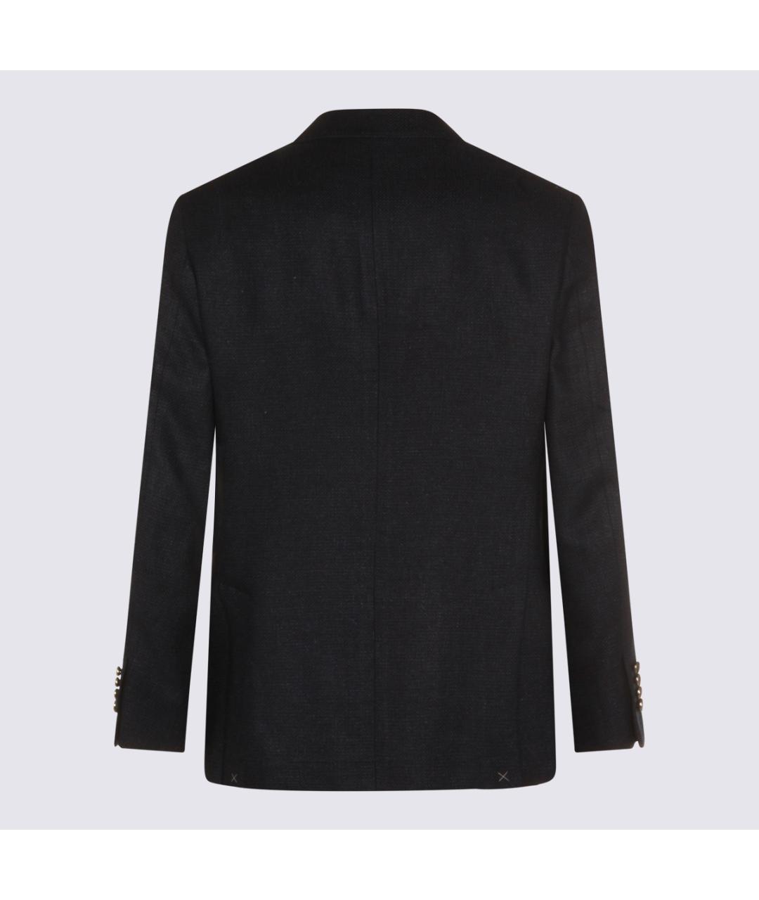 BRUNELLO CUCINELLI Темно-синий классический костюм, фото 3