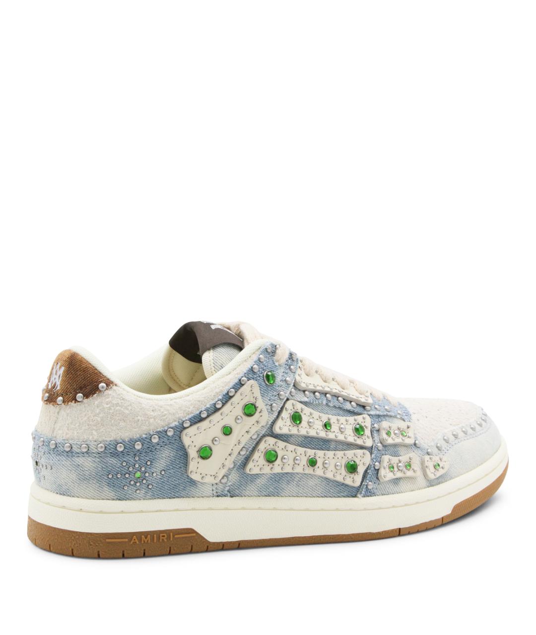 AMIRI Мульти текстильные низкие кроссовки / кеды, фото 3