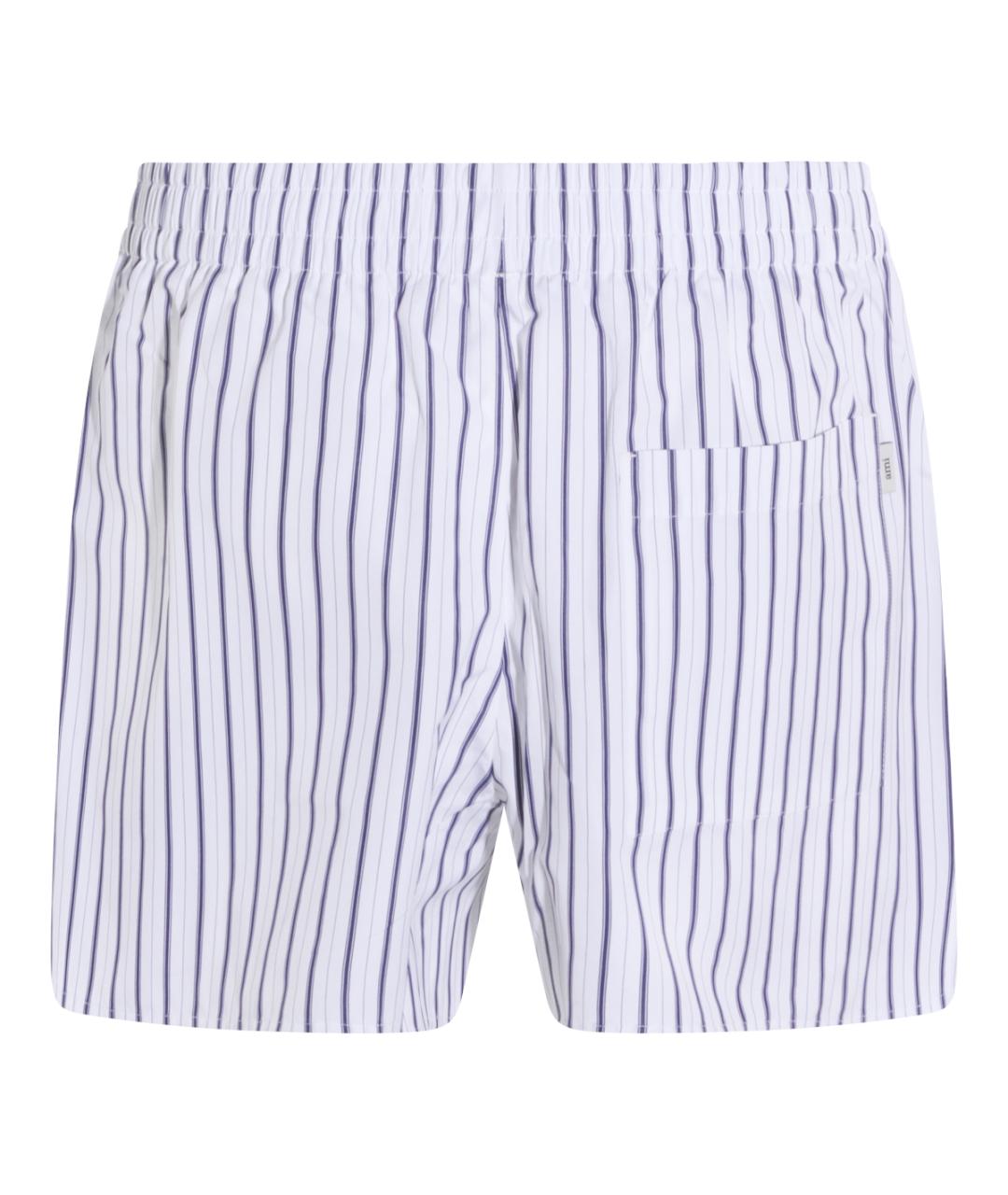 Ami Paris Белые хлопковые шорты, фото 2