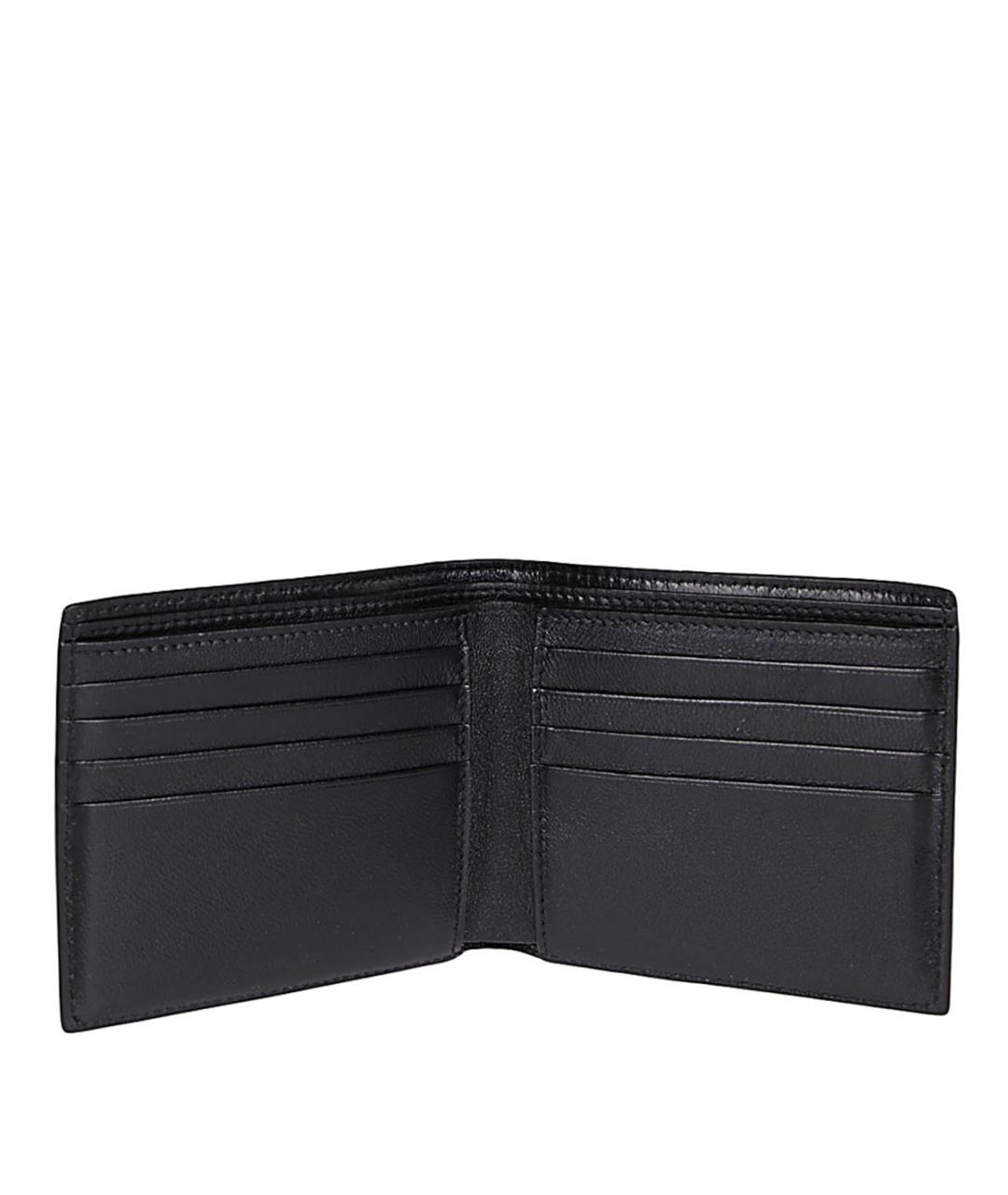 BALENCIAGA Черный кожаный кошелек, фото 3