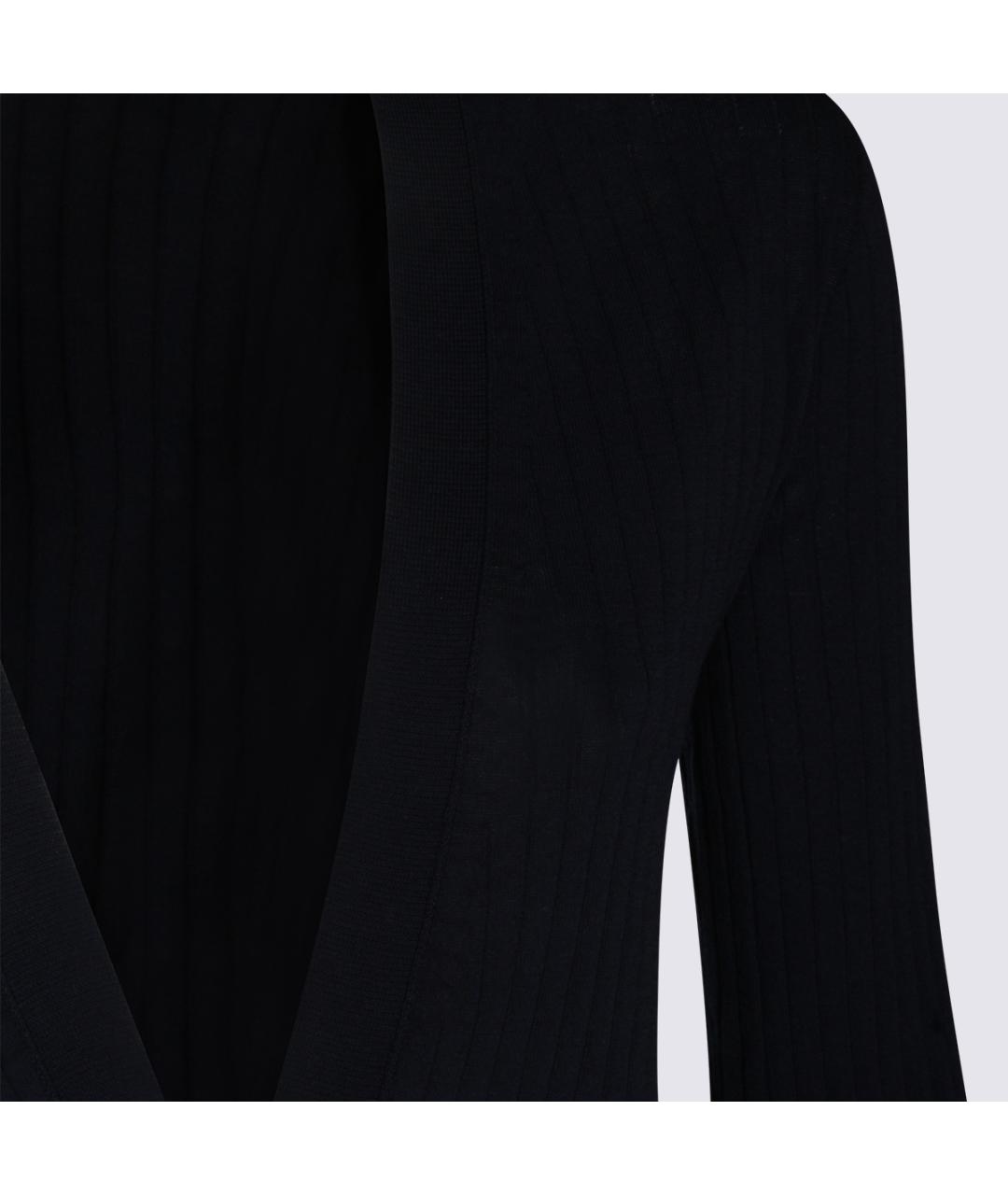 MALO Темно-синий хлопковый кардиган, фото 5