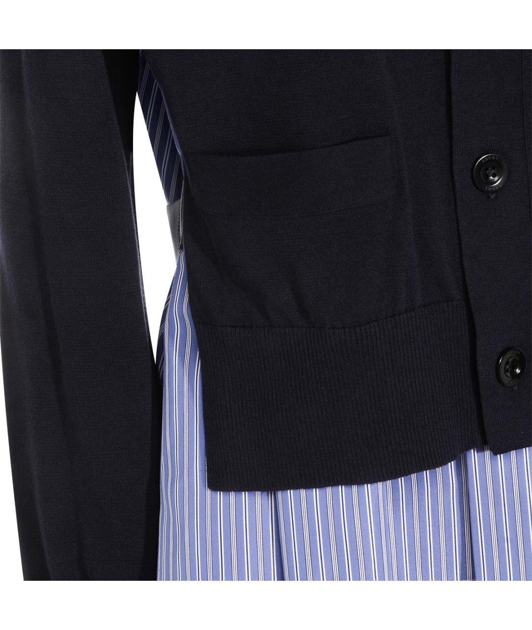 SACAI Синий хлопковый джемпер / свитер, фото 4