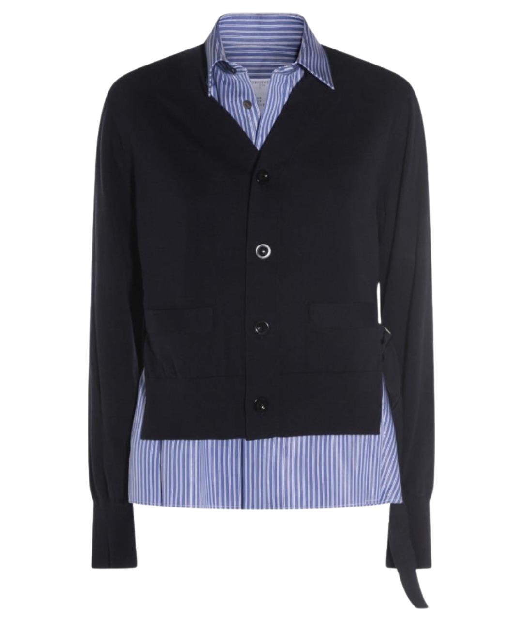 SACAI Синий хлопковый джемпер / свитер, фото 1