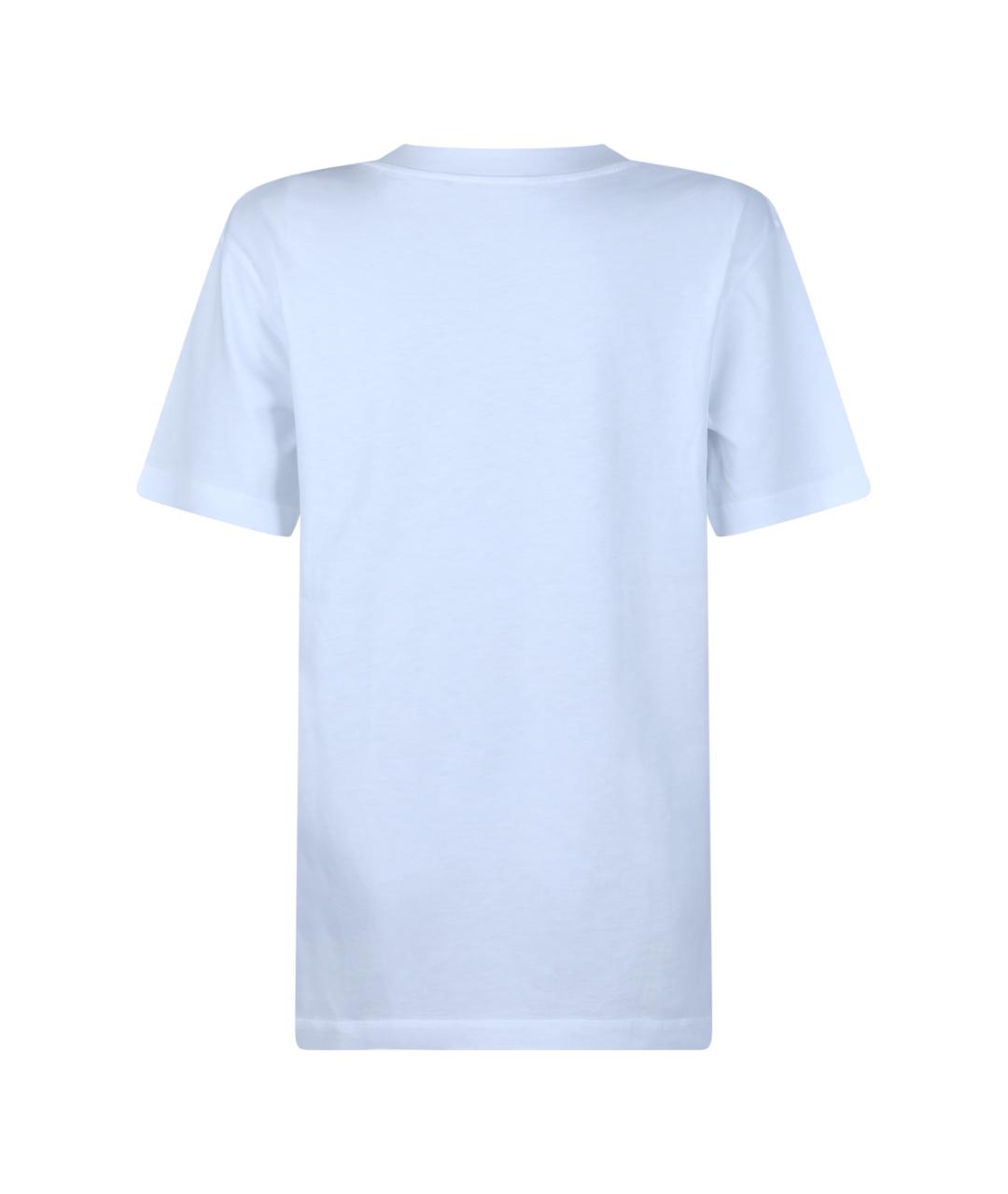 MARNI Белая хлопковая футболка, фото 2