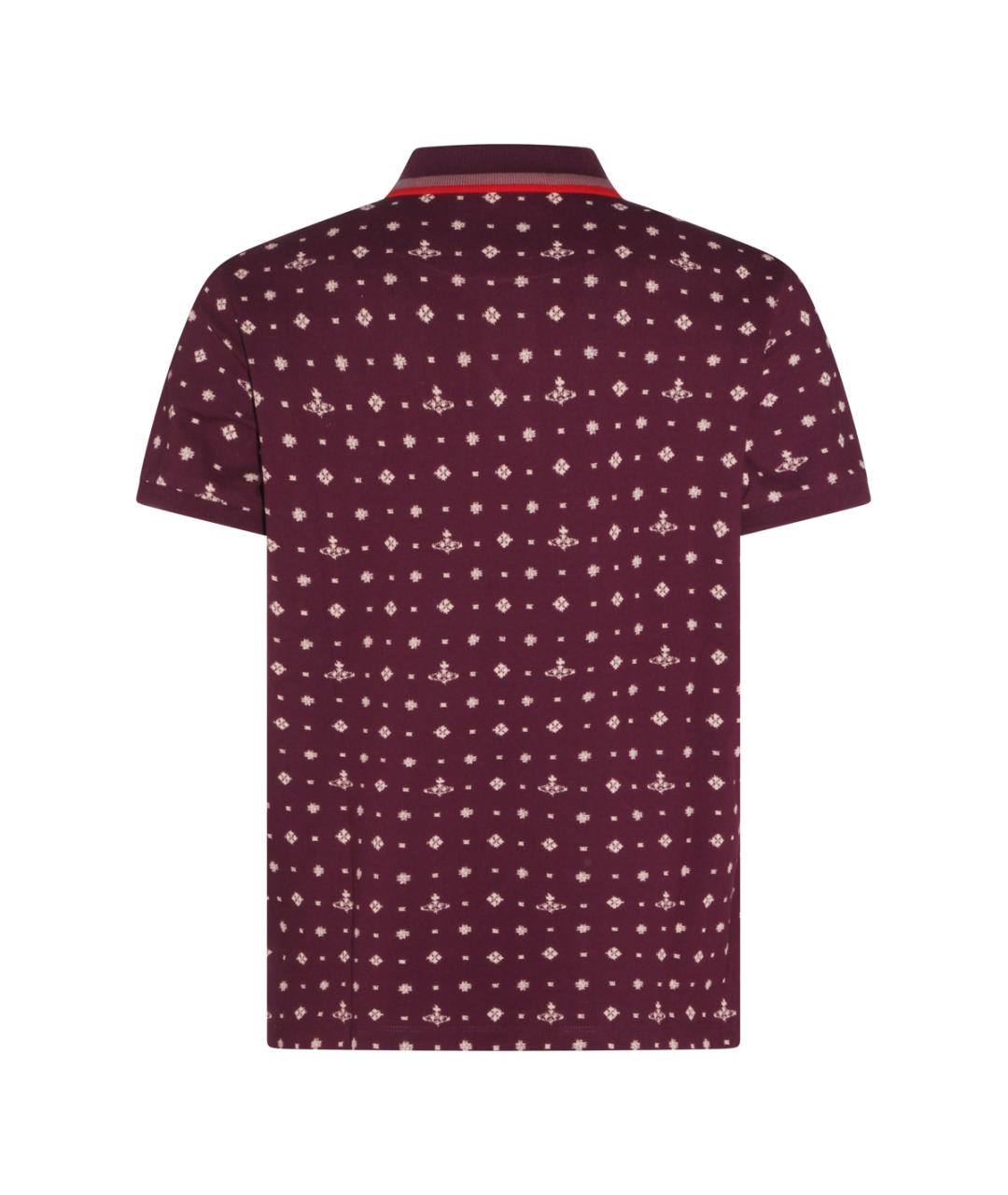 VIVIENNE WESTWOOD Мульти хлопковое поло с коротким рукавом, фото 2