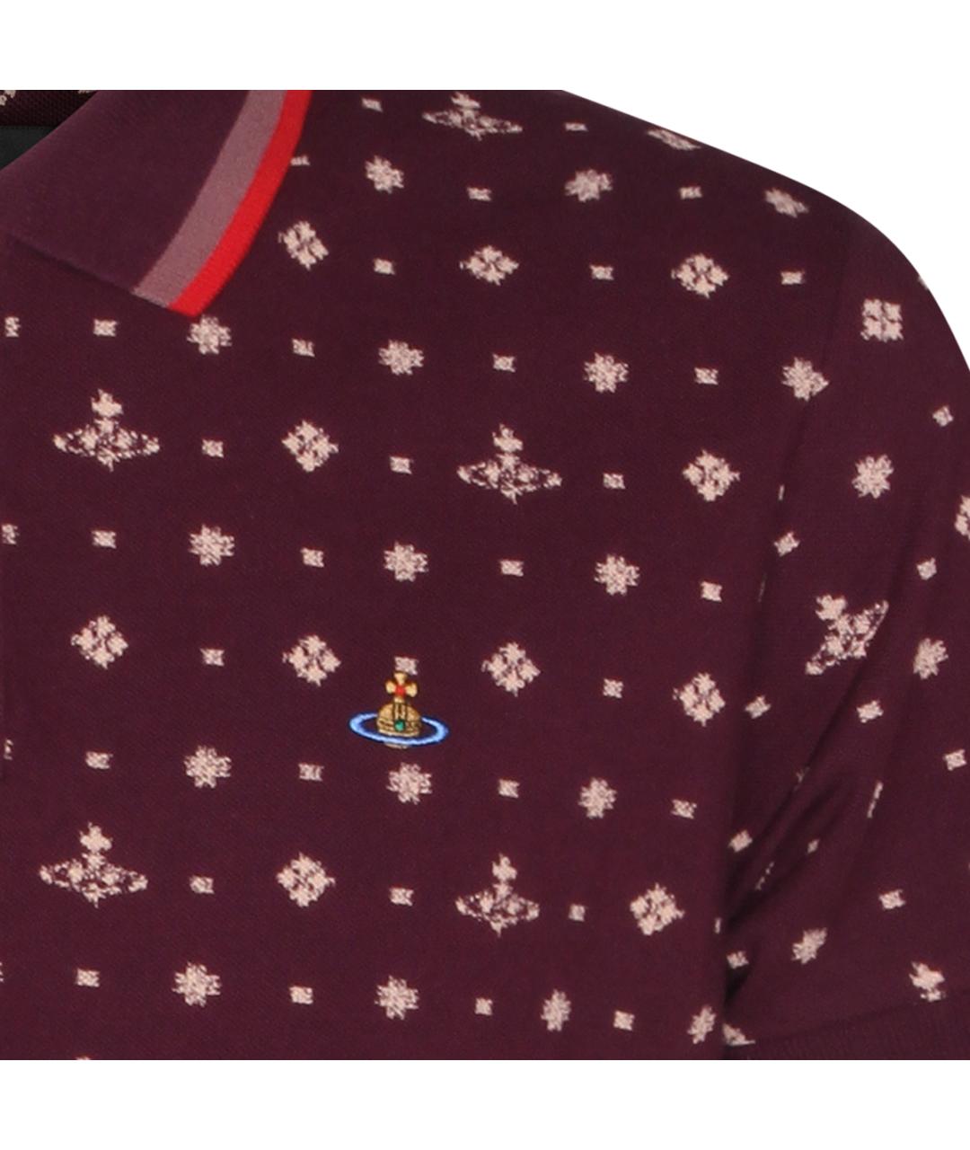 VIVIENNE WESTWOOD Мульти хлопковое поло с коротким рукавом, фото 3