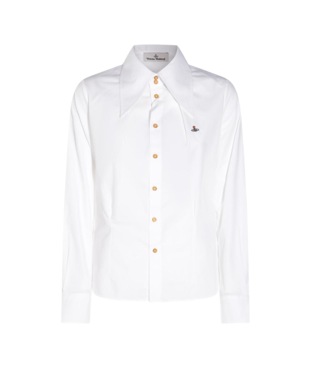 VIVIENNE WESTWOOD Белая хлопковая рубашка, фото 1