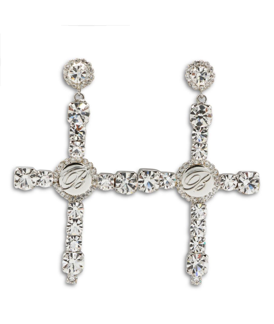 BLUMARINE Серебряные серьги, фото 1
