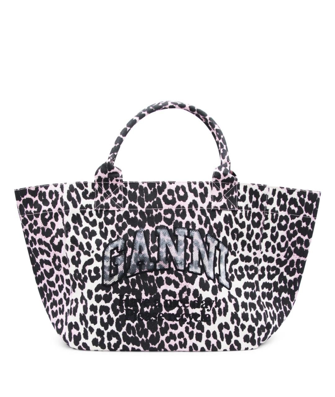 GANNI Мульти тканевая сумка тоут, фото 1