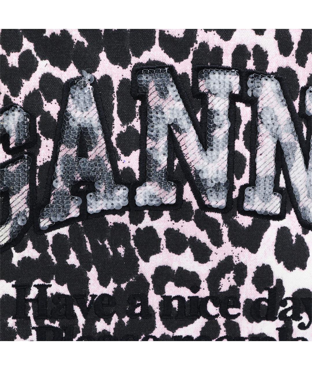 GANNI Мульти тканевая сумка тоут, фото 4