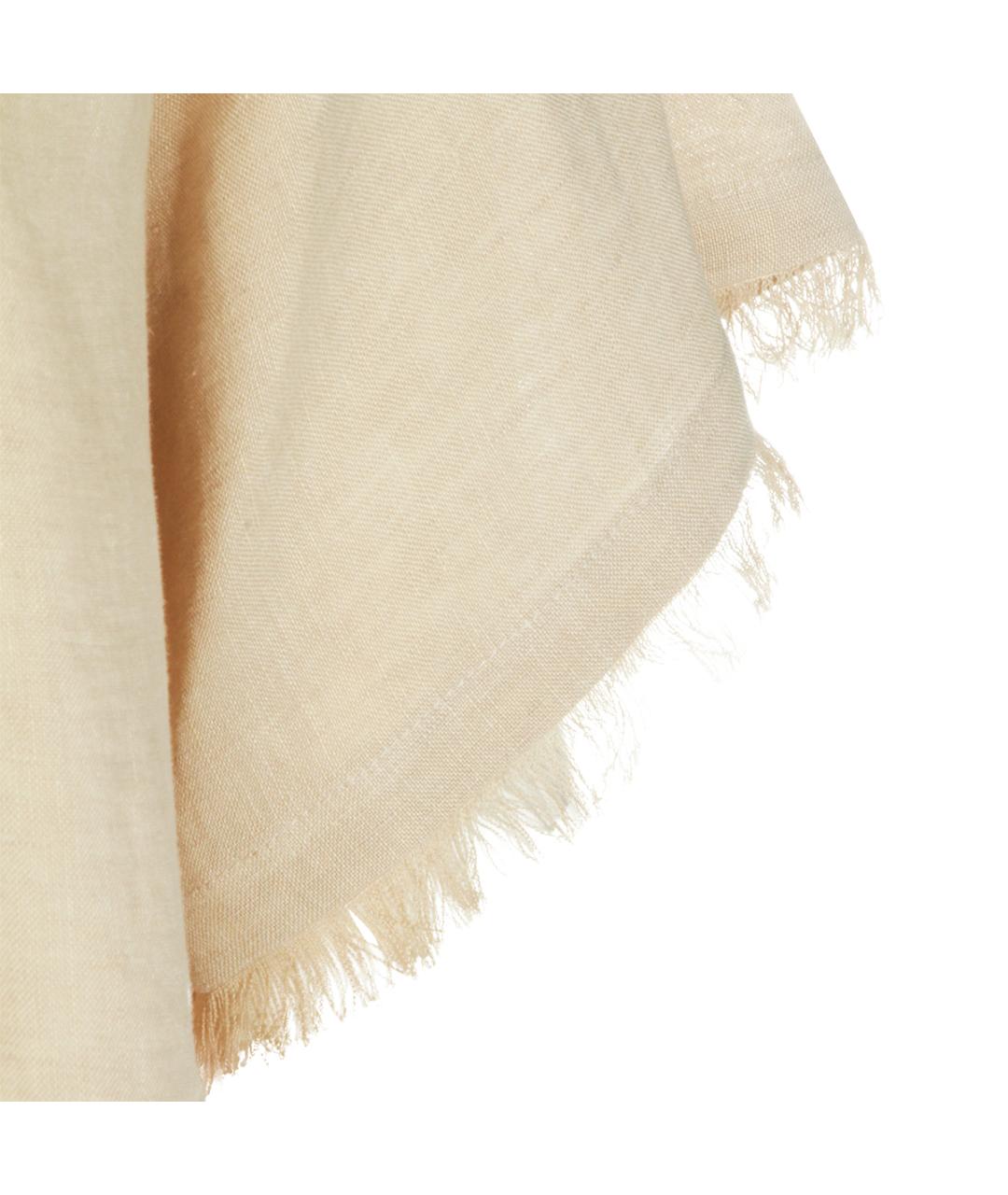 ANTONELLI FIRENZE Бежевая льняная рубашка, фото 3