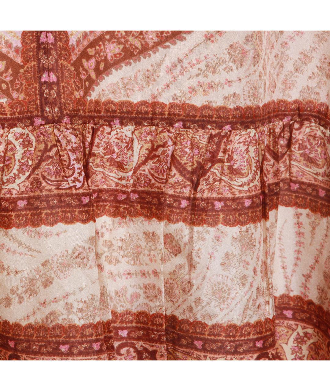 ZIMMERMANN Мульти шелковая блузы, фото 5