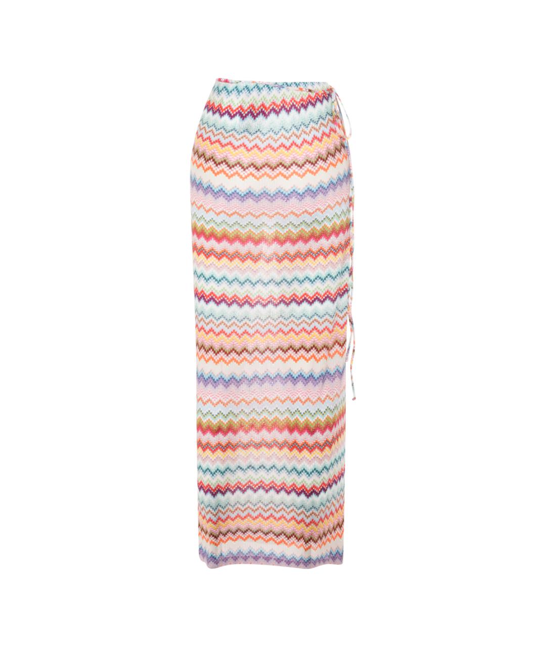 MISSONI Мульти вискозная юбка миди, фото 2