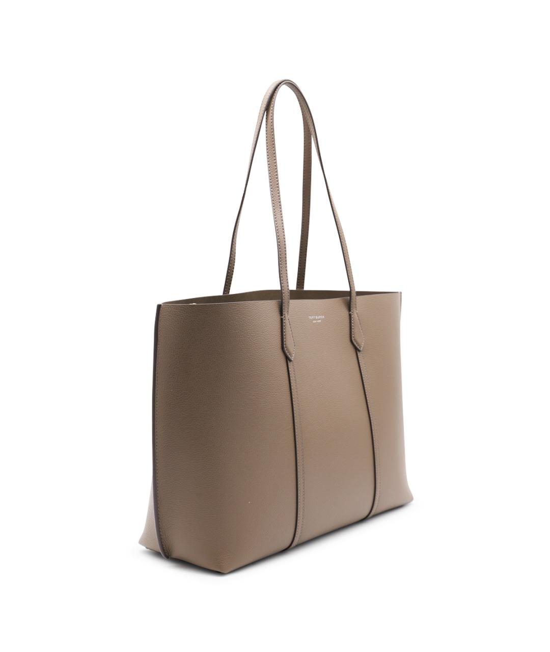 TORY BURCH Серая сумка тоут, фото 2