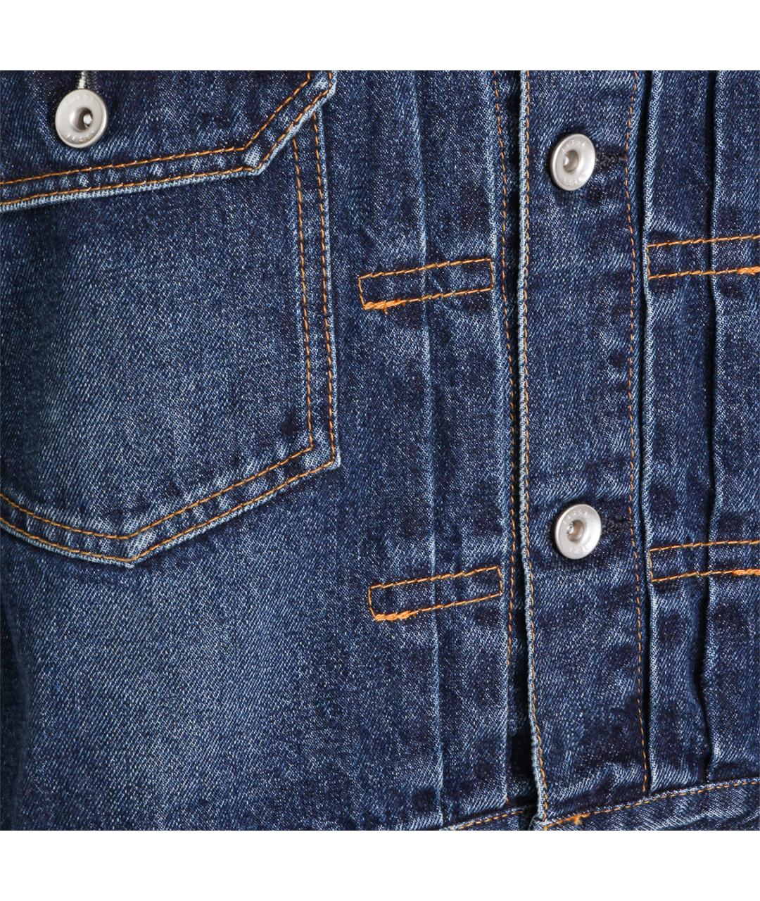 SACAI Синяя хлопковая куртка, фото 4