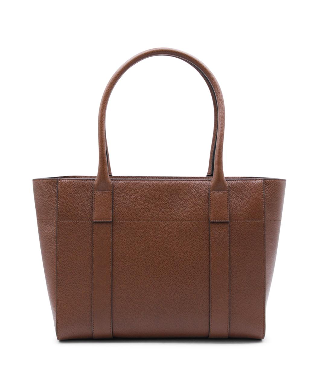 MULBERRY Коричневая кожаная сумка тоут, фото 3