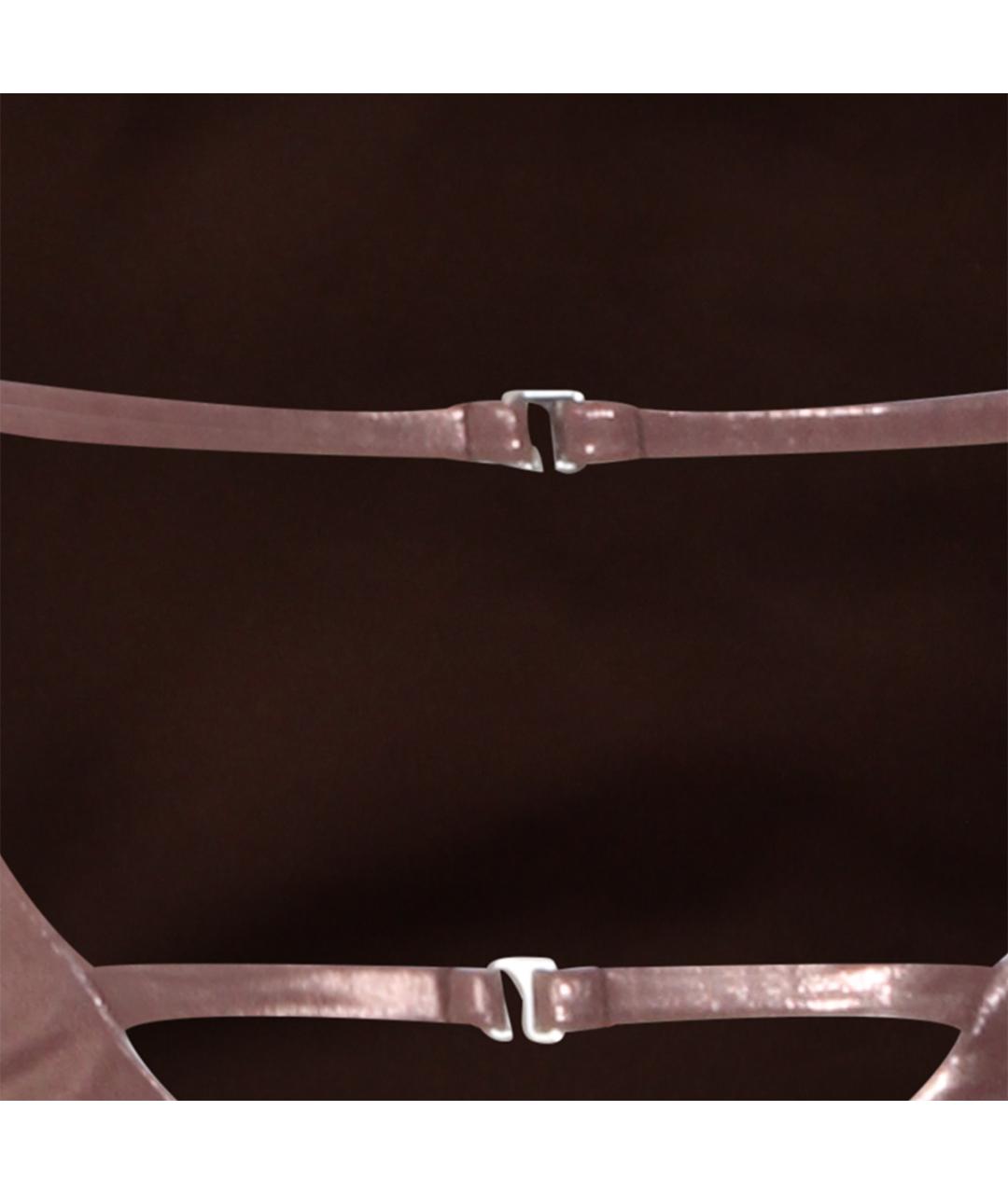 BLUMARINE Коричневый купальник, фото 4